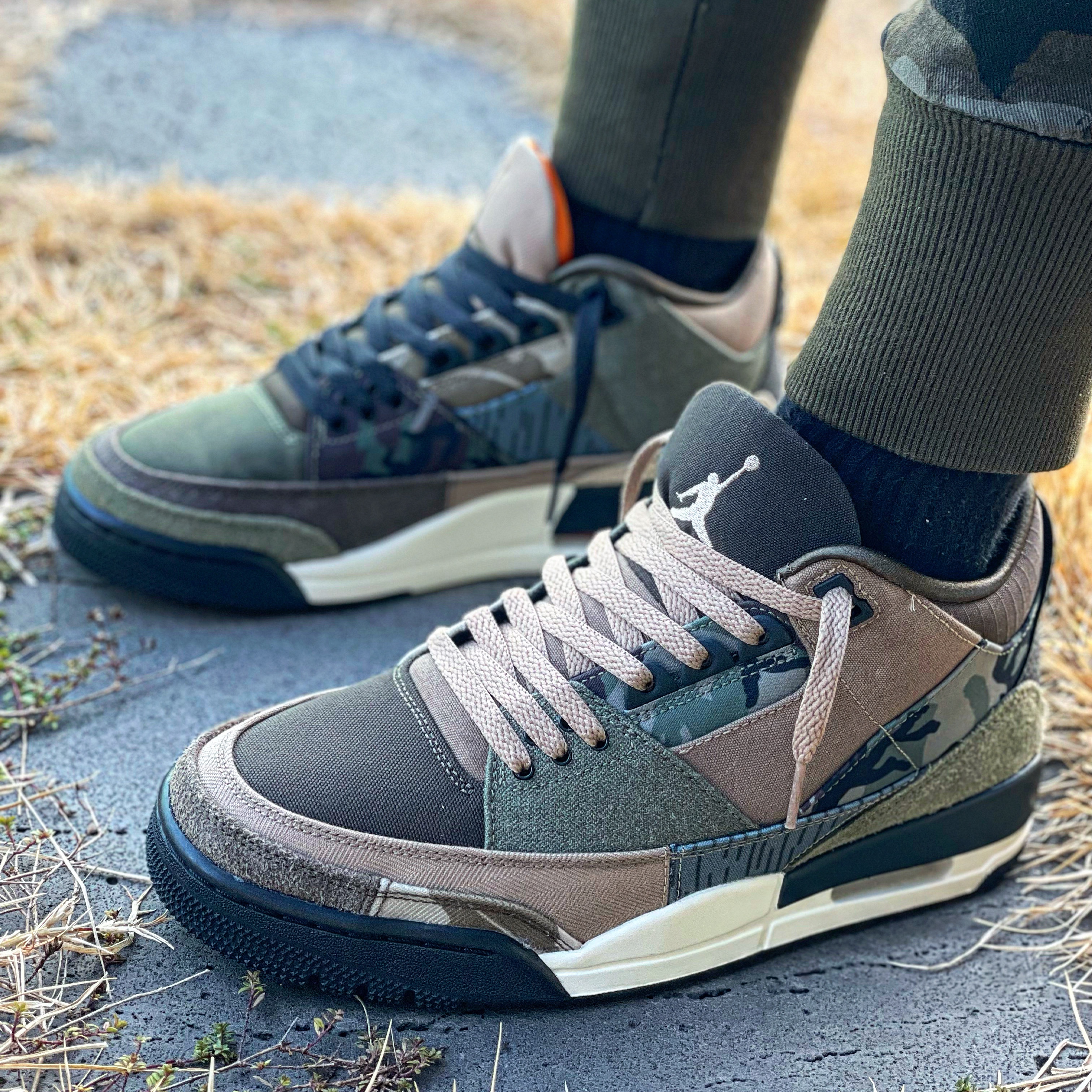 Jordan 3 Retro SE Patchwork 착용 스타일