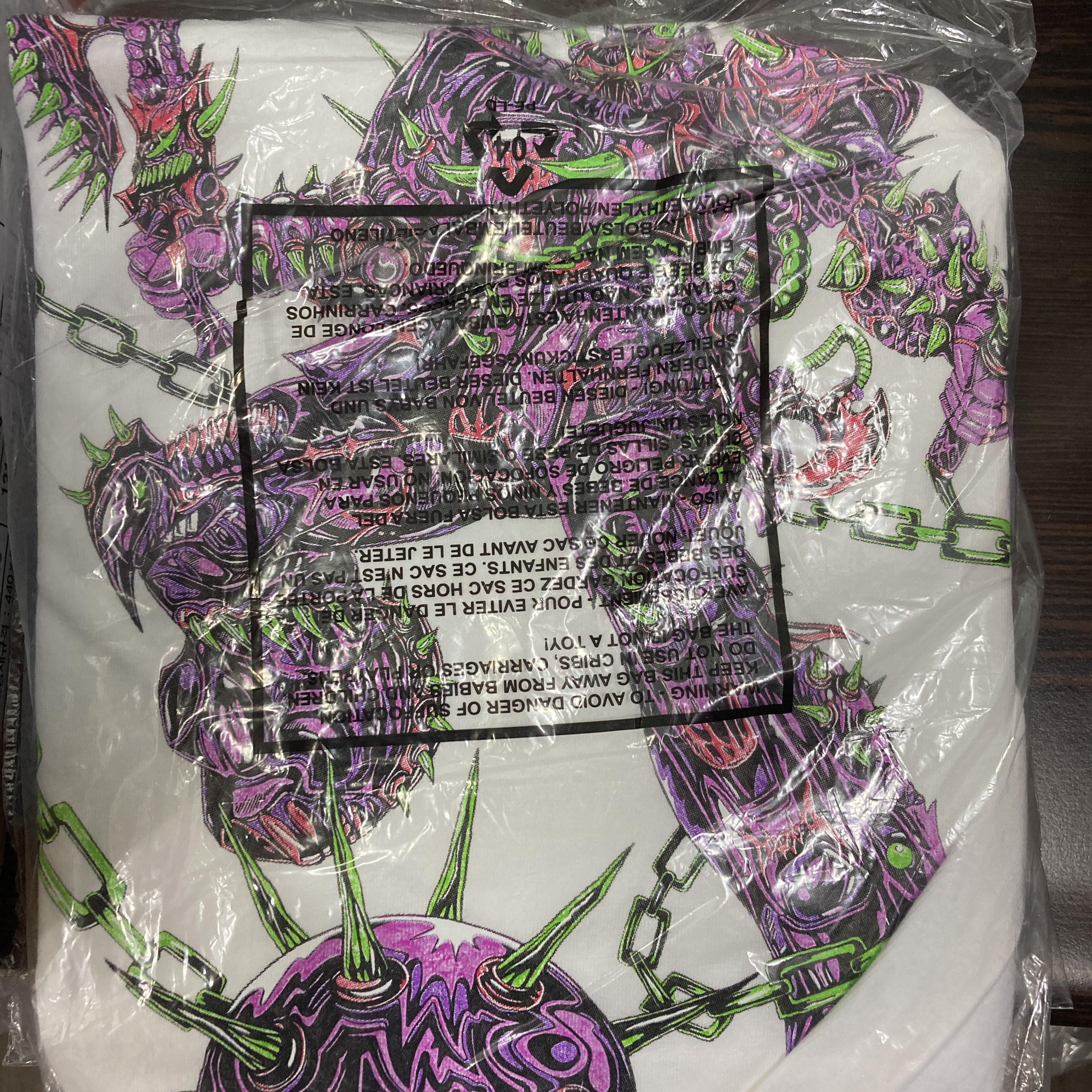 Supreme Spikes T-Shirt White - 21FW 착용 스타일