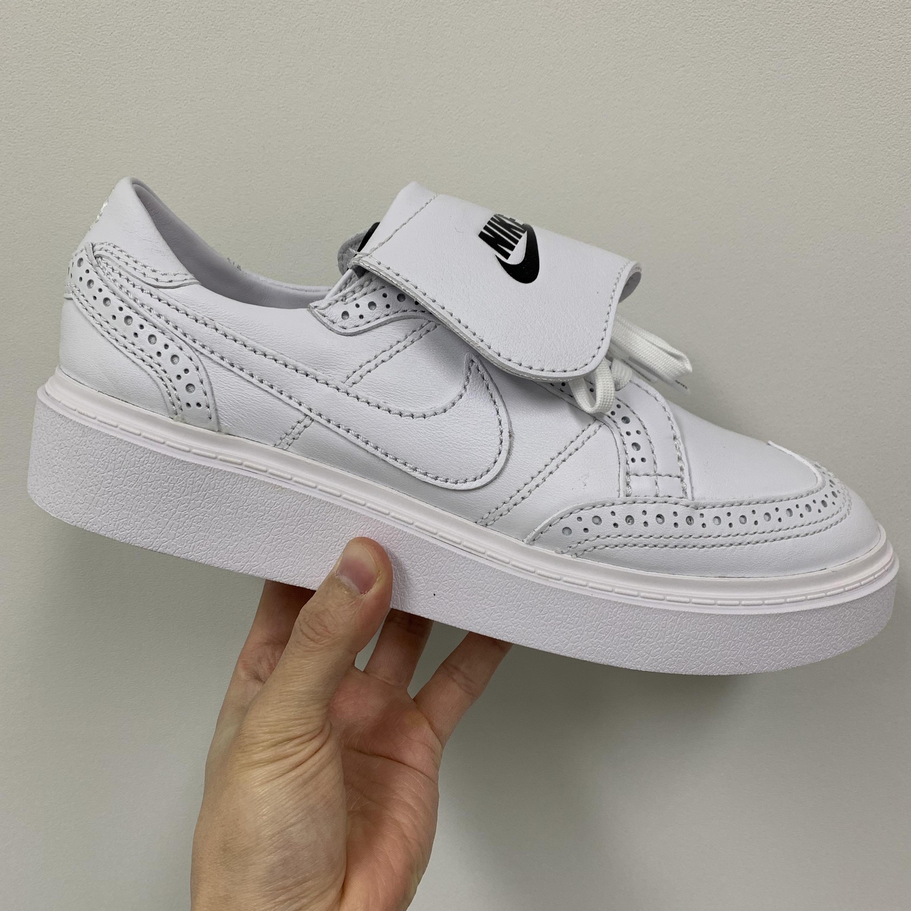 Nike x Peaceminusone Kwondo1 White 착용 스타일 - 3