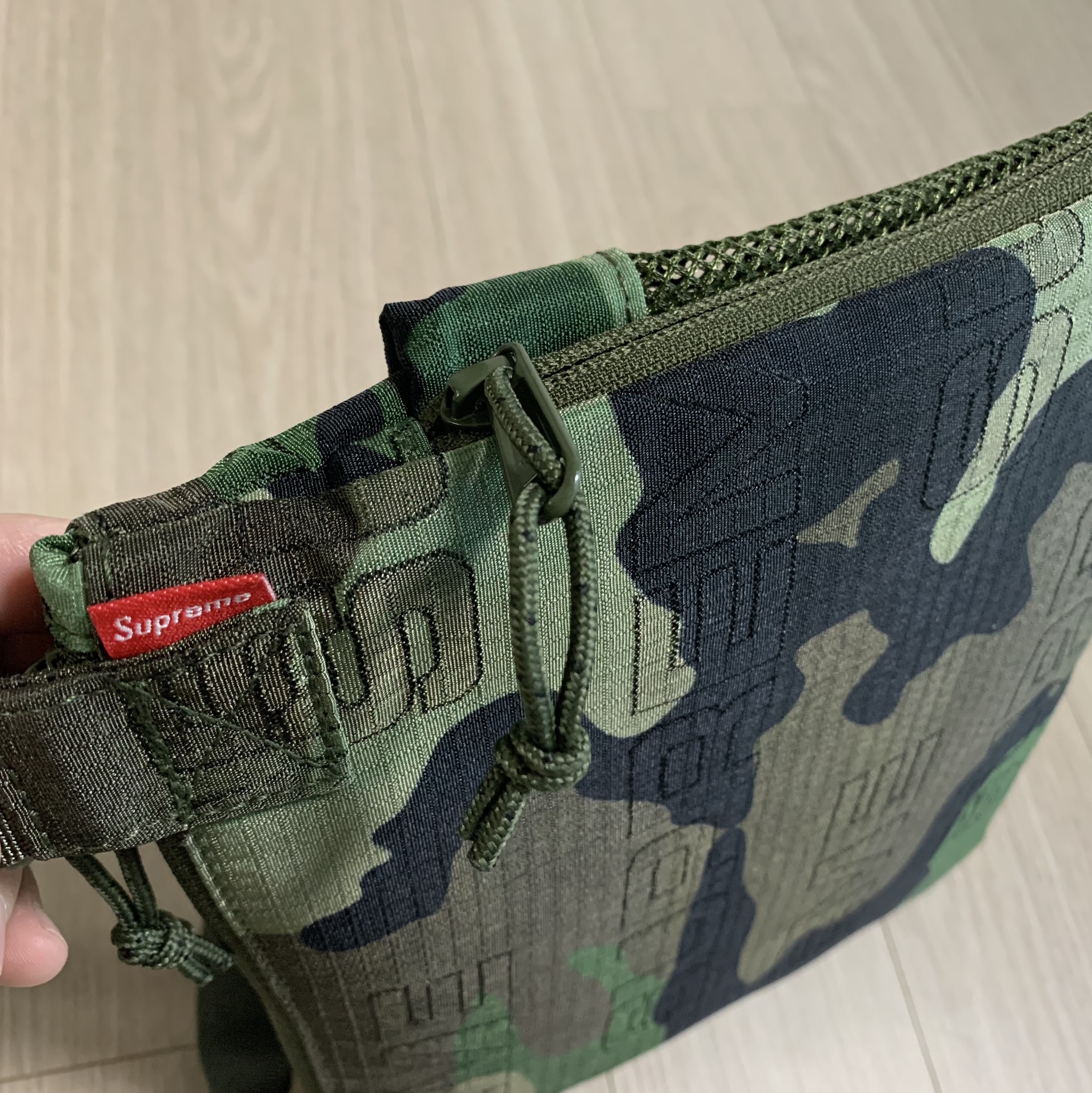 Supreme Side Bag Woodland Camo - 21FW 착용 스타일 - 2