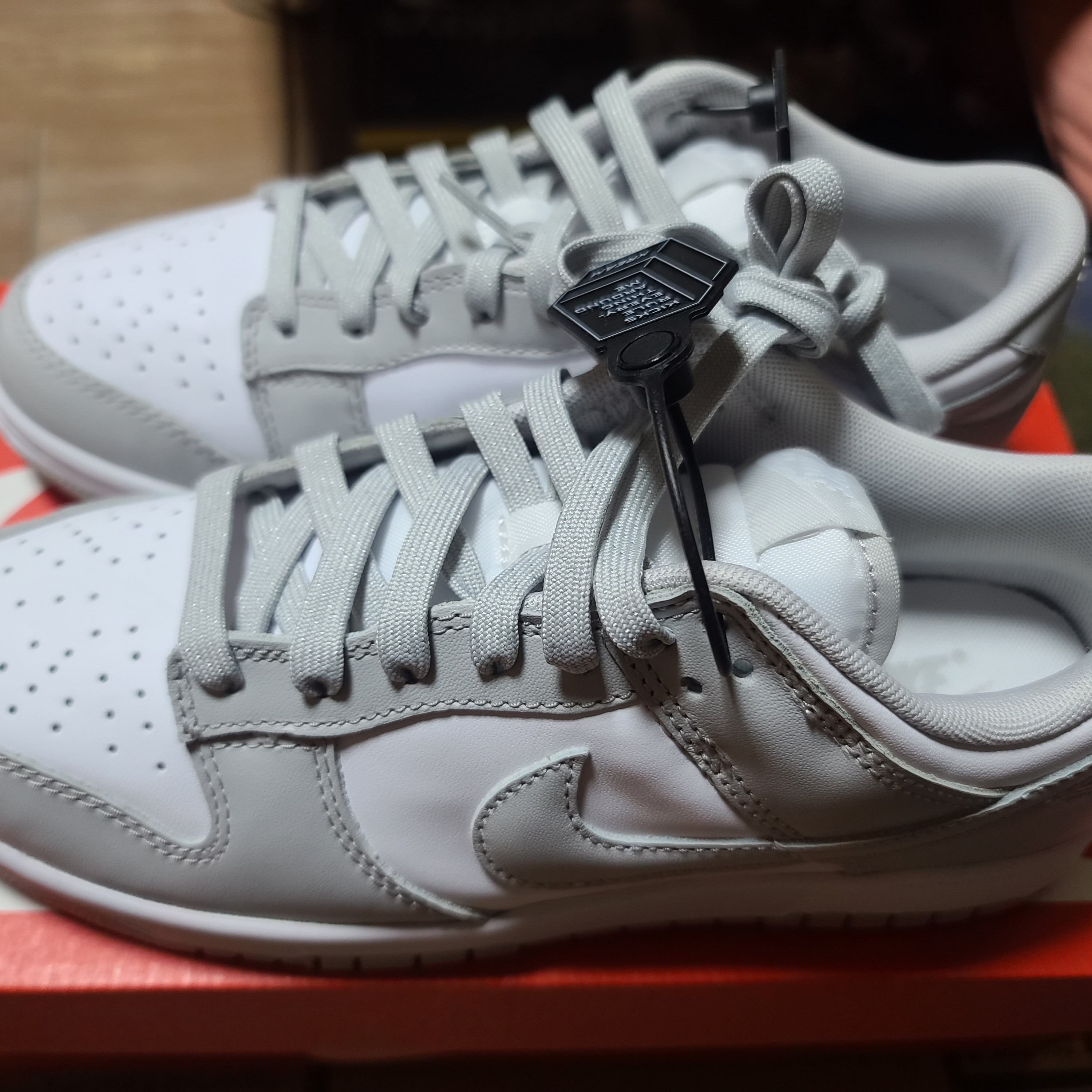 Nike Dunk Low Retro Grey Fog 착용 스타일 - 2