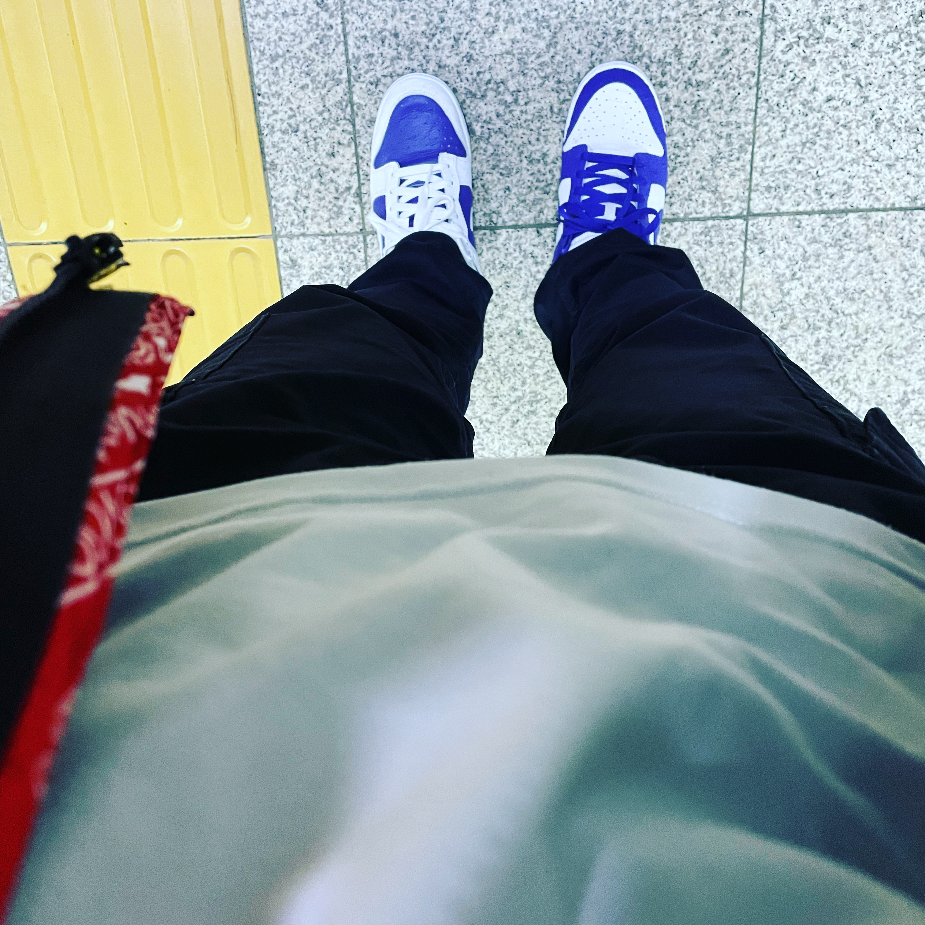 (W) Nike Dunk Low SE Flip 착용 스타일