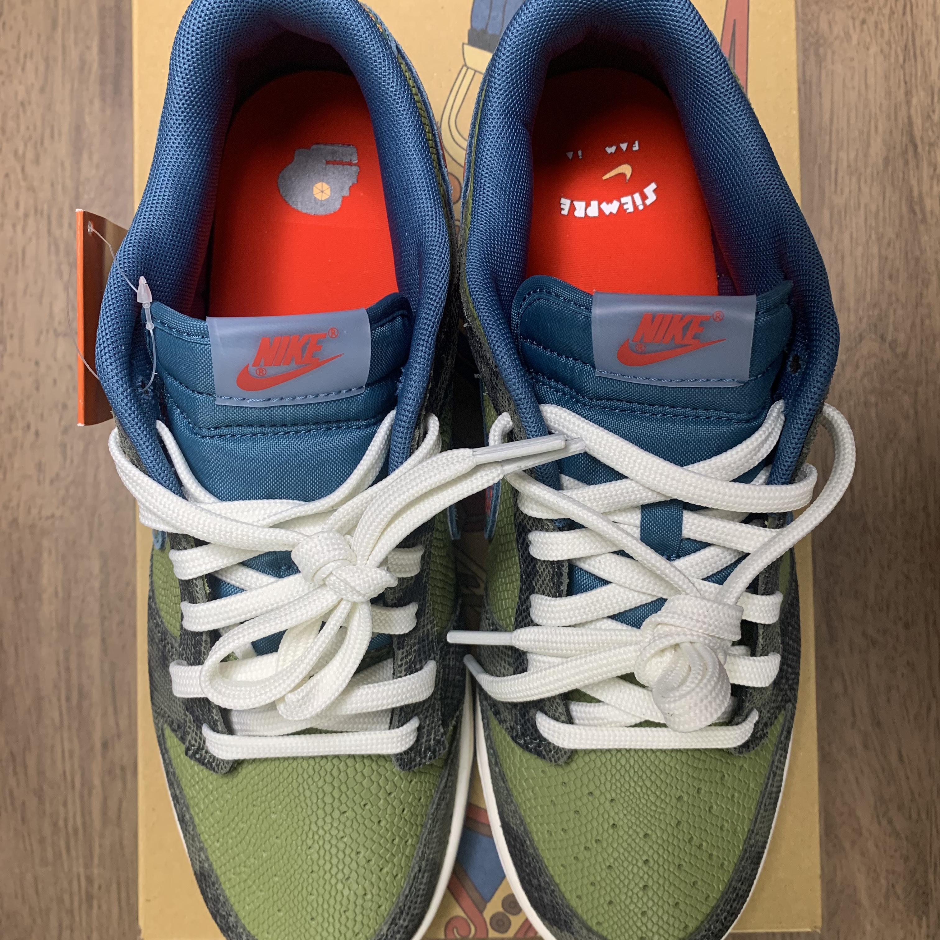 Nike Dunk Low Premium Siempre Familia 착용 스타일 - 4