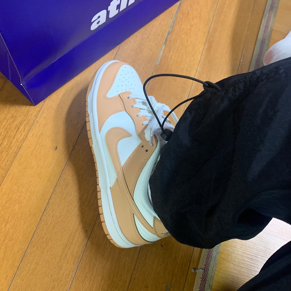 (W) Nike Dunk Low Harvest Moon 착용 스타일