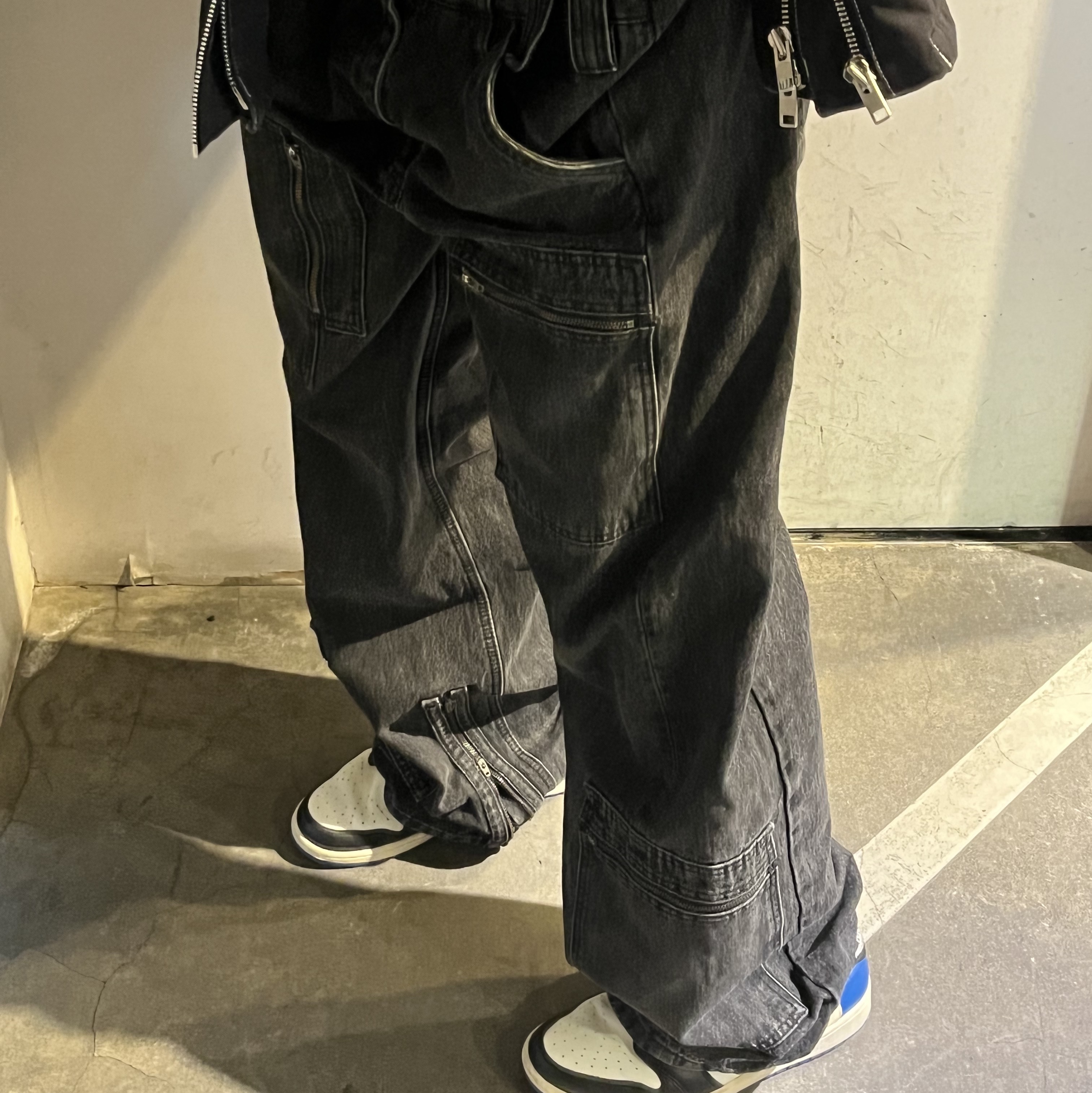Supreme x Nike Snakeskin Beanie Black - 21SS, Supreme x Nike Double Zip Quilted Work Jacket Black - 18FW 착용 스타일 - 2