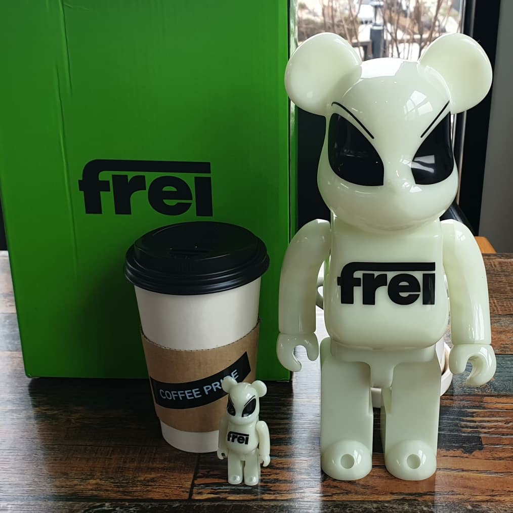 Bearbrick x Frei 100% & 400% Set 착용 스타일 - 1