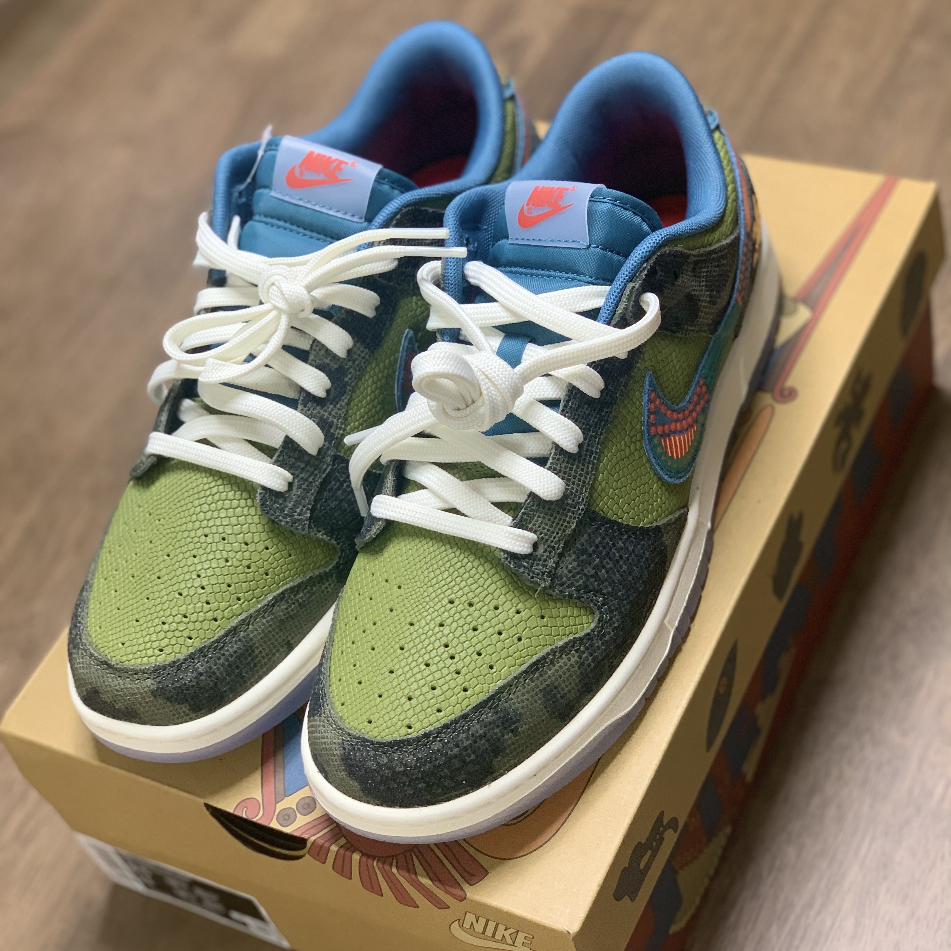 Nike Dunk Low Premium Siempre Familia 착용 스타일 - 2