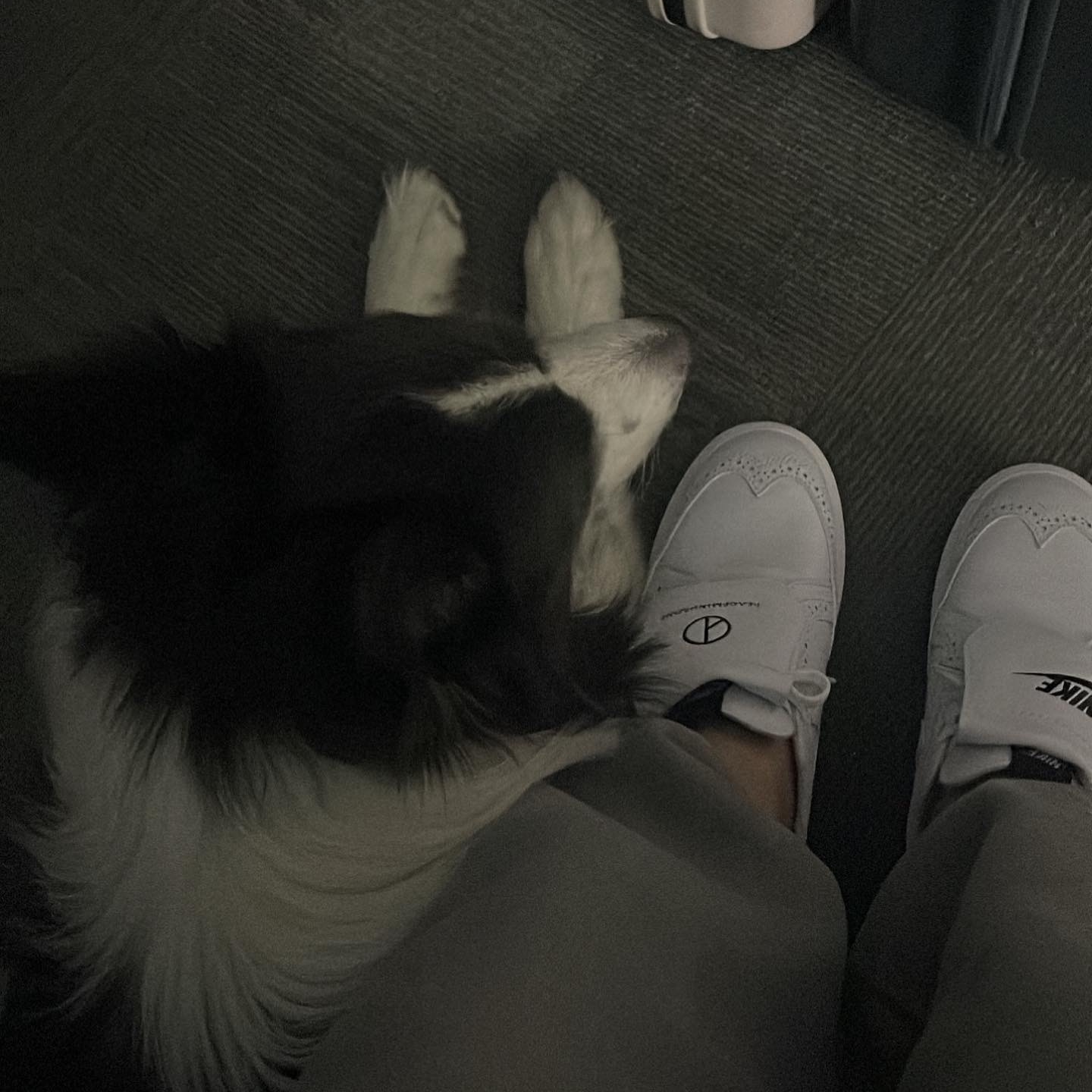 Nike x Peaceminusone Kwondo1 White 착용 스타일 - 1