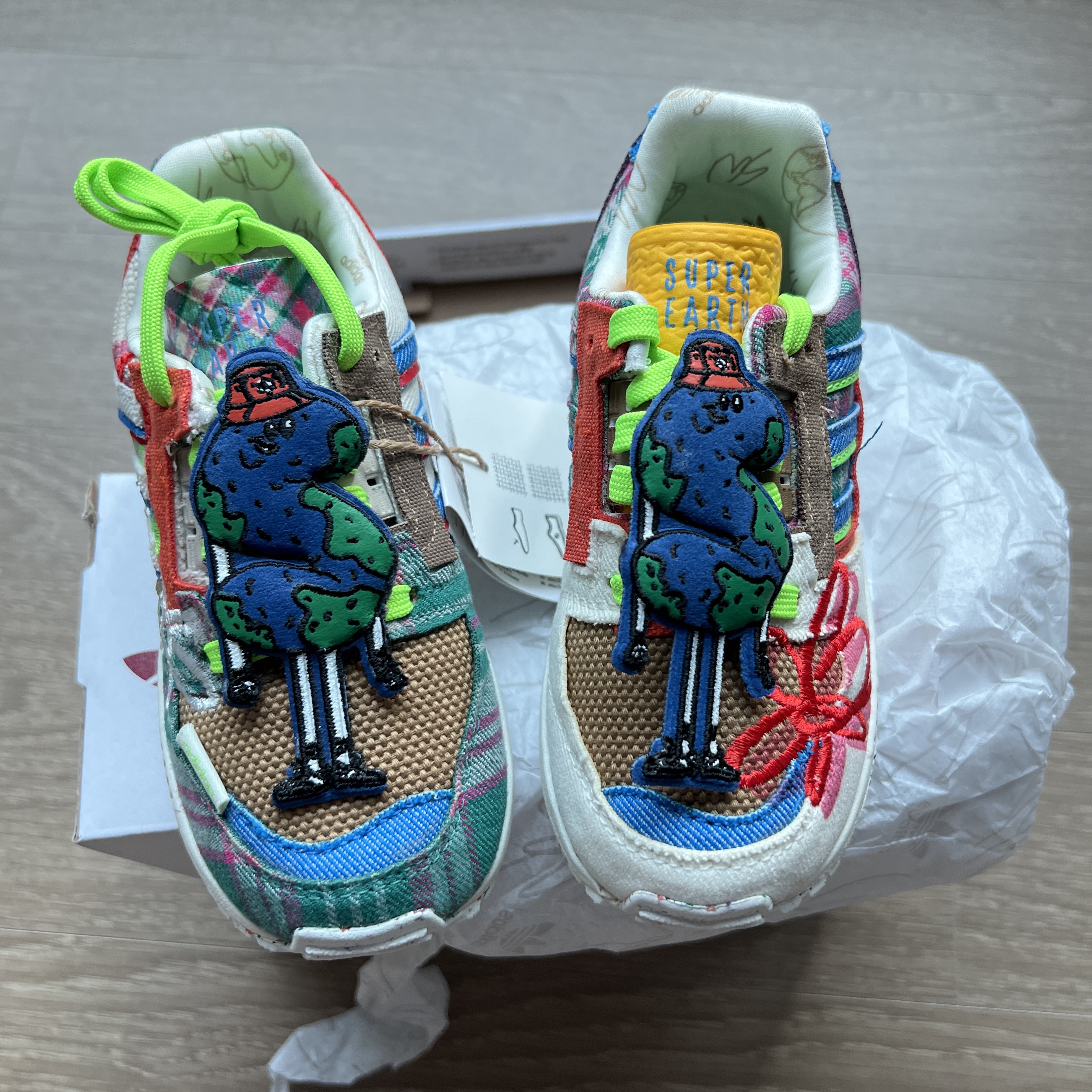 (Infant) Adidas x Sean Wotherspoon ZX 8000 Superearth 착용 스타일 - 3