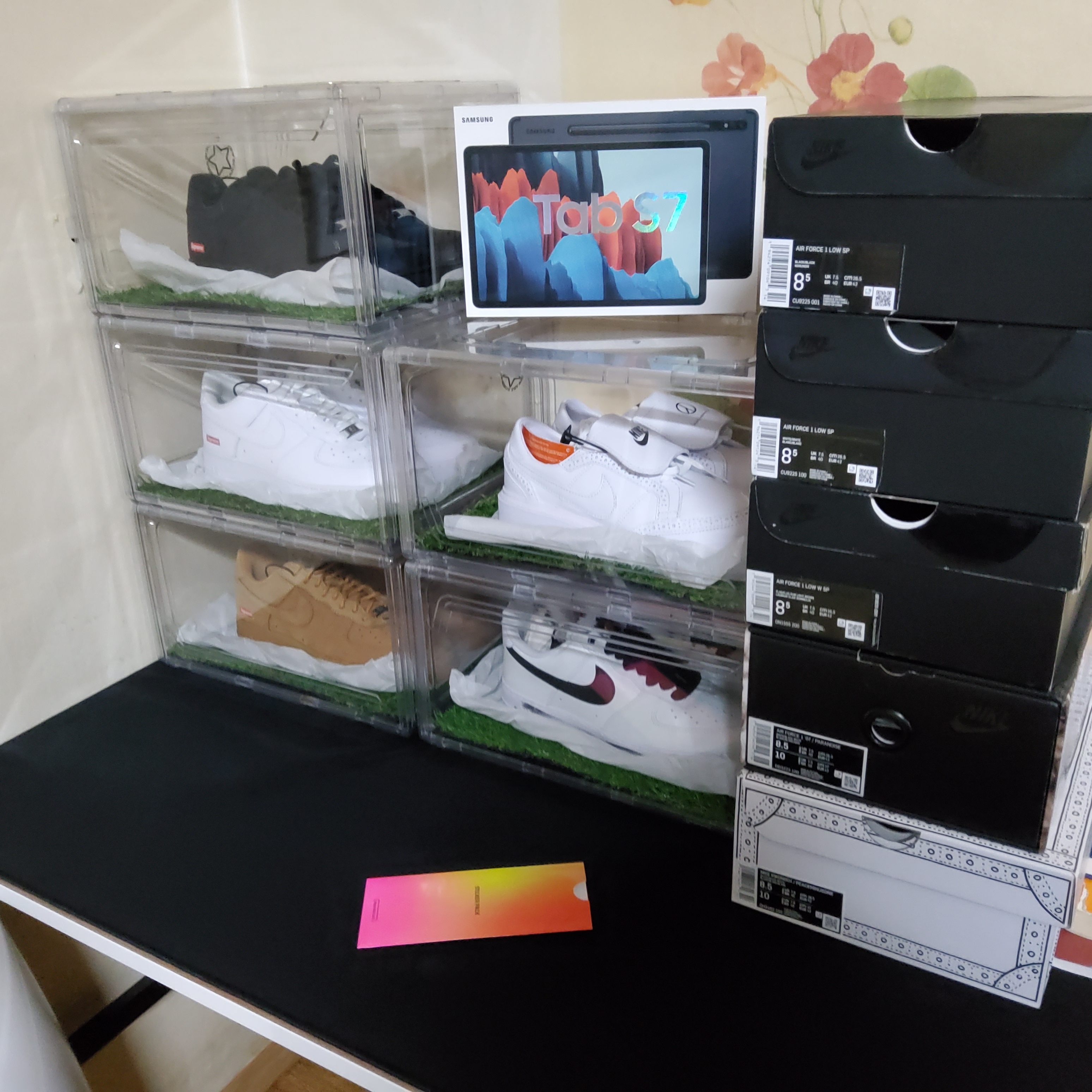 Nike x Peaceminusone Air Force 1 Low Para-Noise 2.0, Nike x Peaceminusone Kwondo1 White 착용 스타일