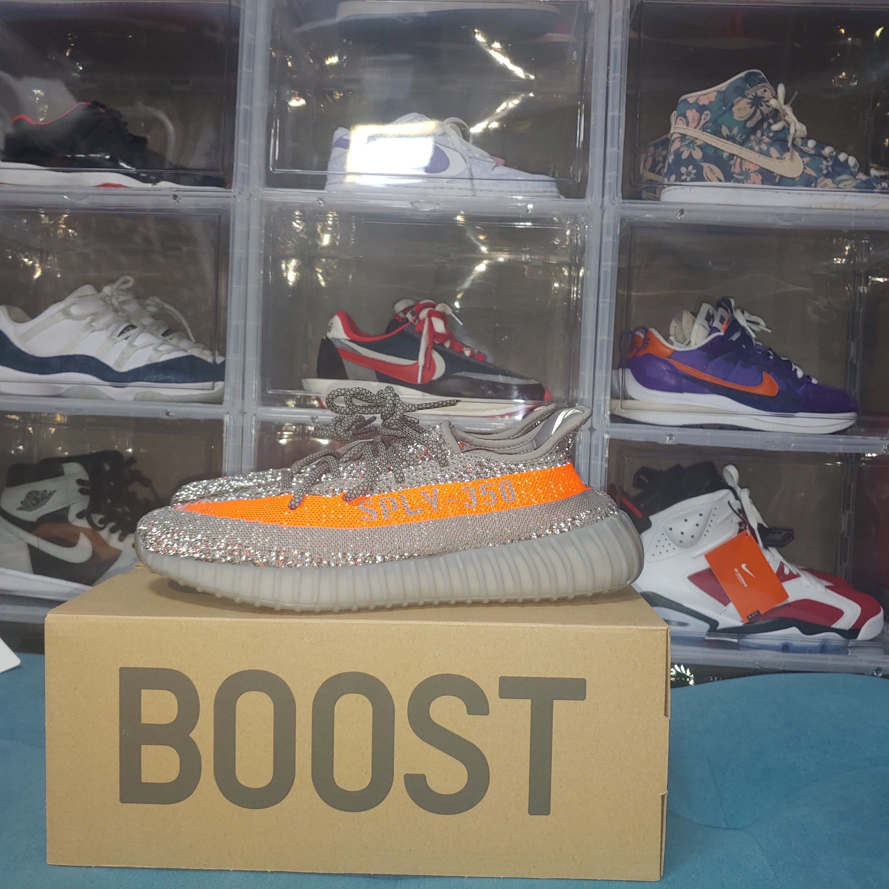 Adidas Yeezy Boost 350 V2 Beluga - Reflective 착용 스타일 - 2