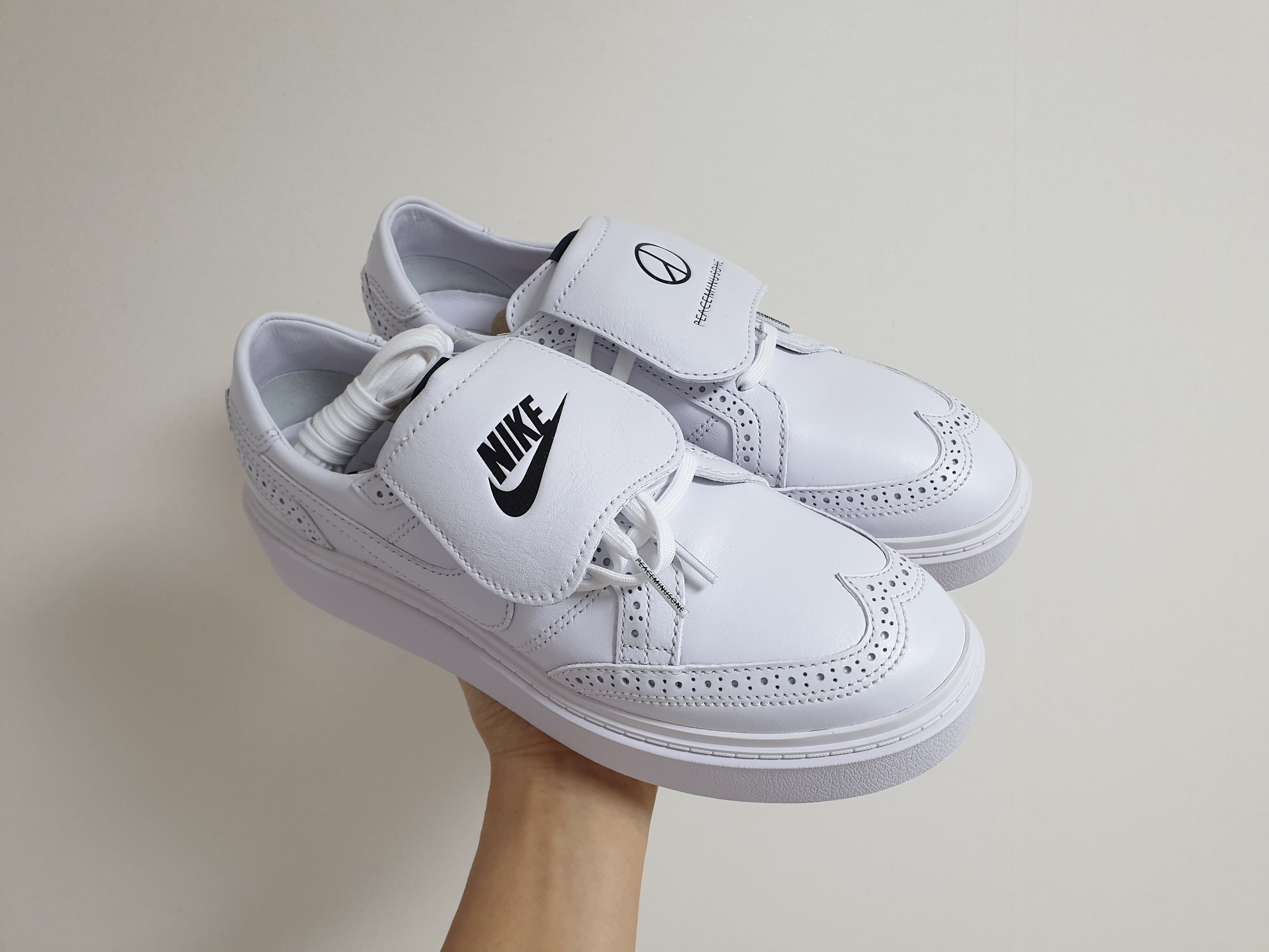Nike x Peaceminusone Kwondo1 White 착용 스타일