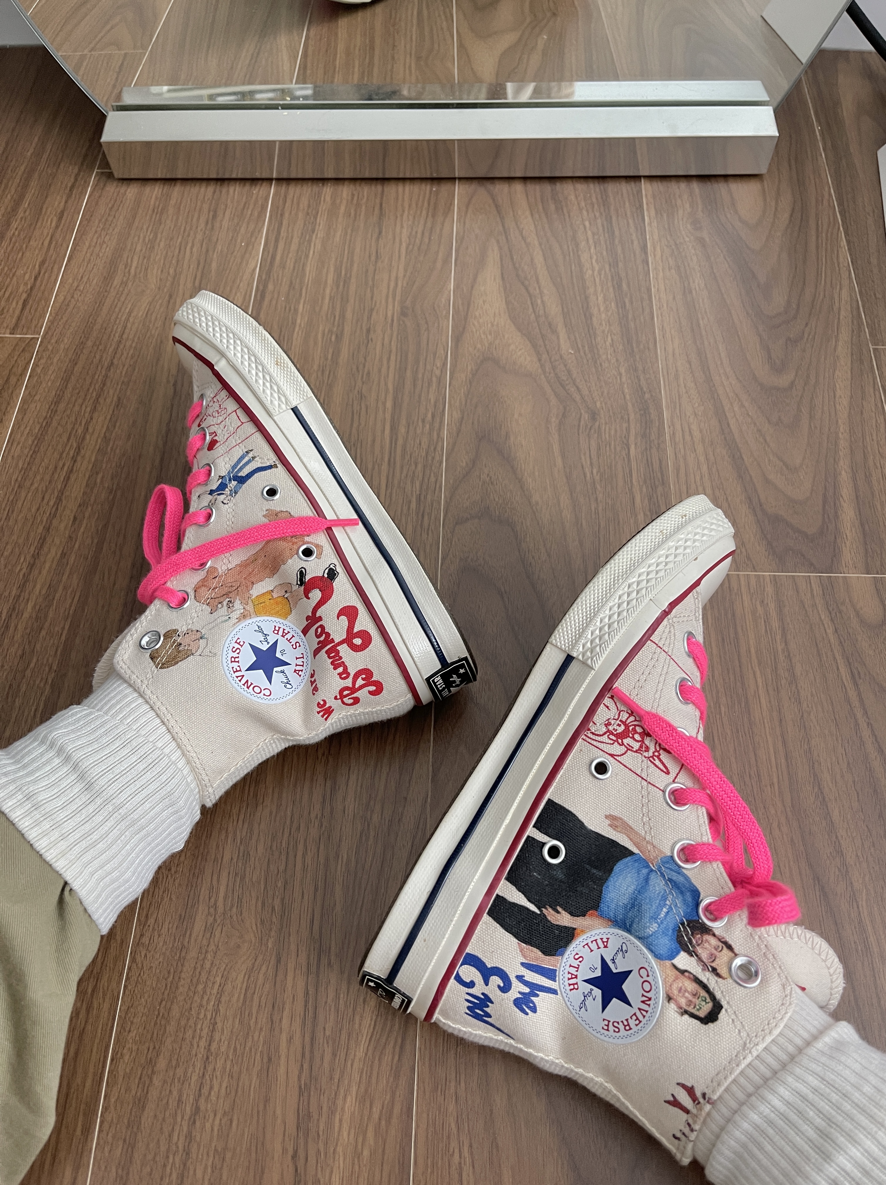 Converse x Spencer McMullen Chuck 70s Hi 착용 스타일 - 3