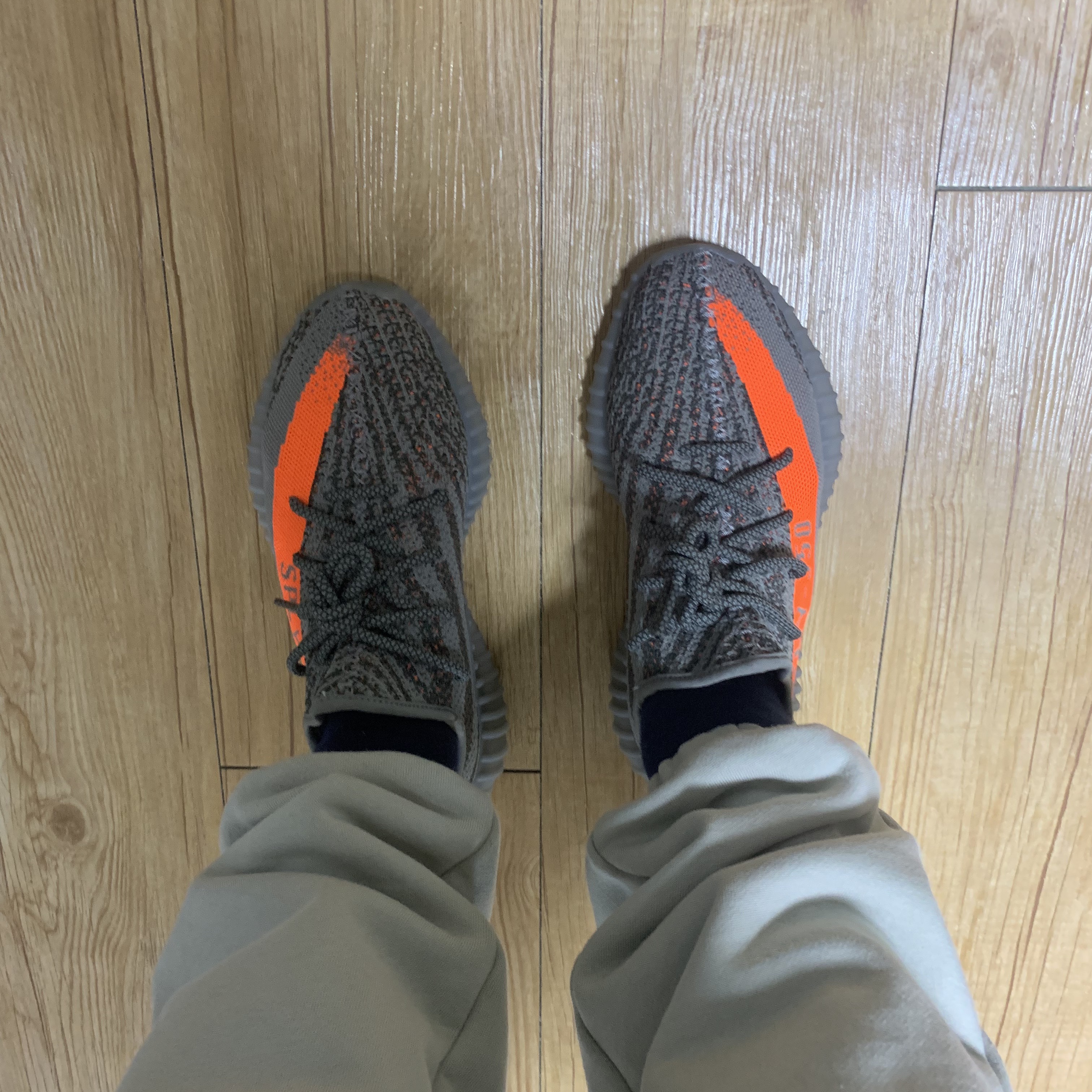 Adidas Yeezy Boost 350 V2 Beluga - Reflective 착용 스타일