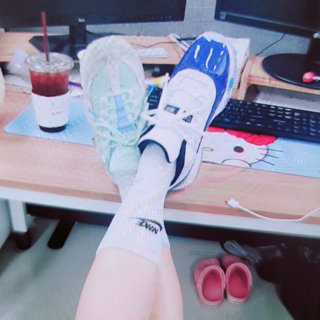 (W) Jordan 11 Retro Low Concord Sketch 착용 스타일