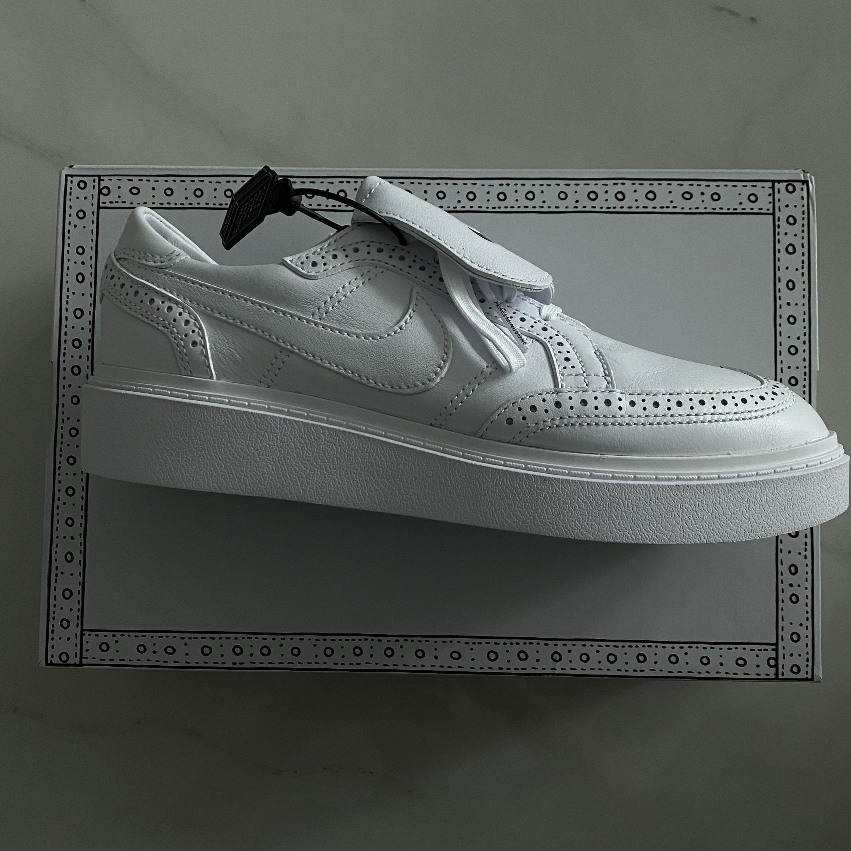 Nike x Peaceminusone Kwondo1 White 착용 스타일 - 1