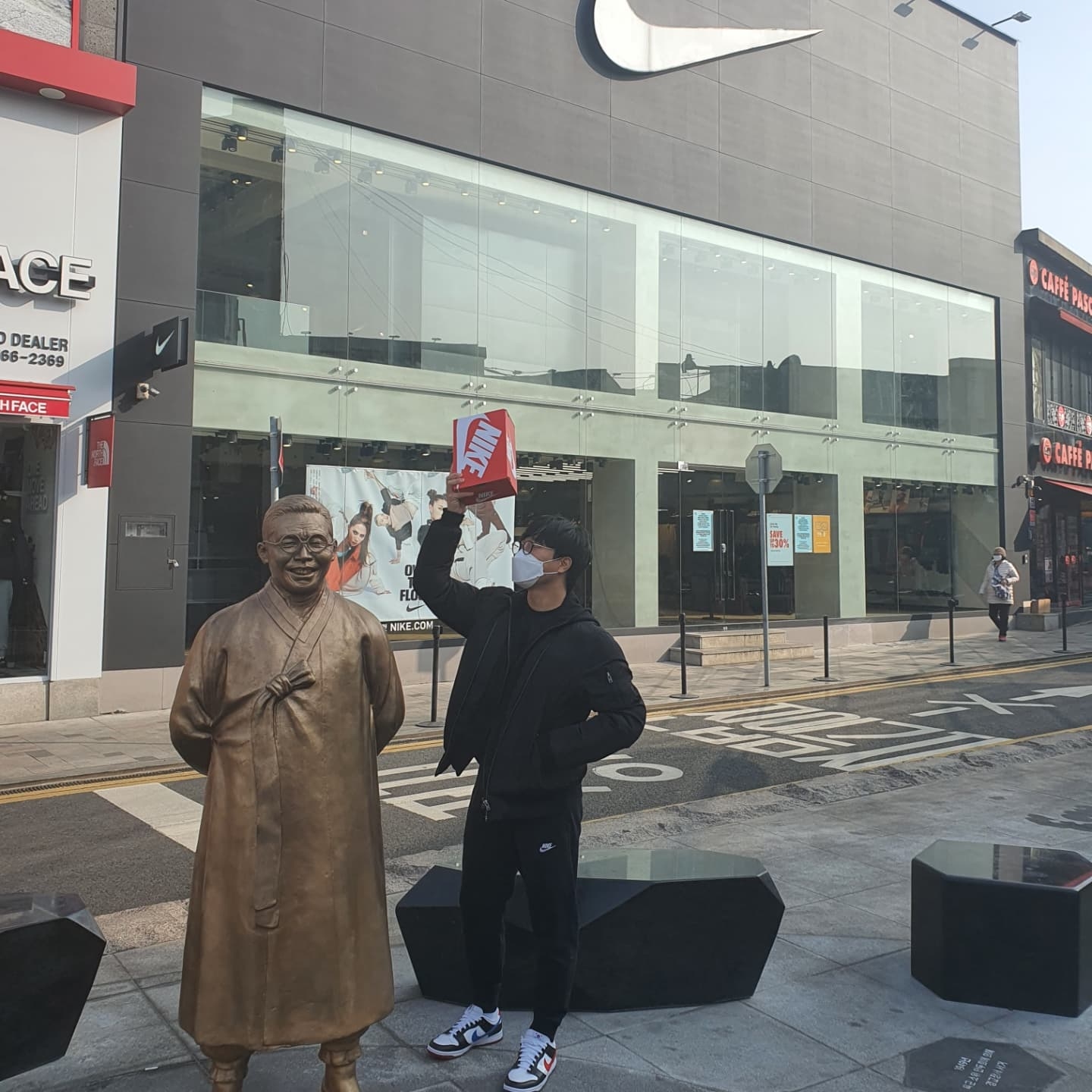Nike Dunk Low SE Seoul, (W) Nike Dunk Low Harvest Moon 착용 스타일 - 5