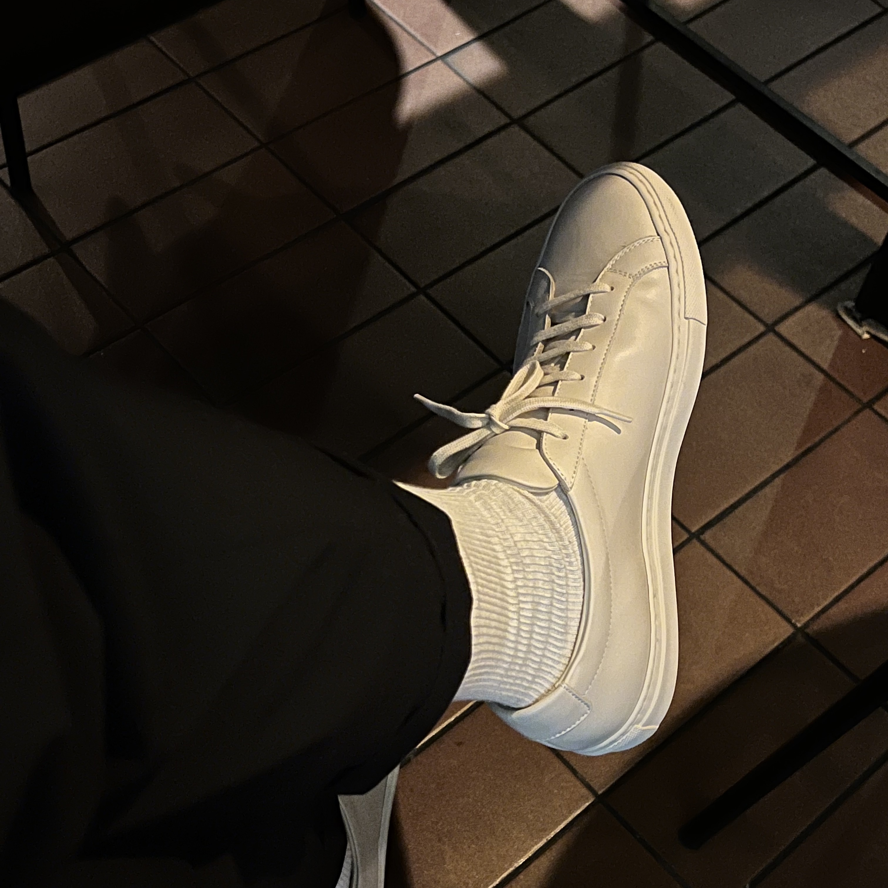 Common Projects Original Achilles Low Carta 착용 스타일 - 1