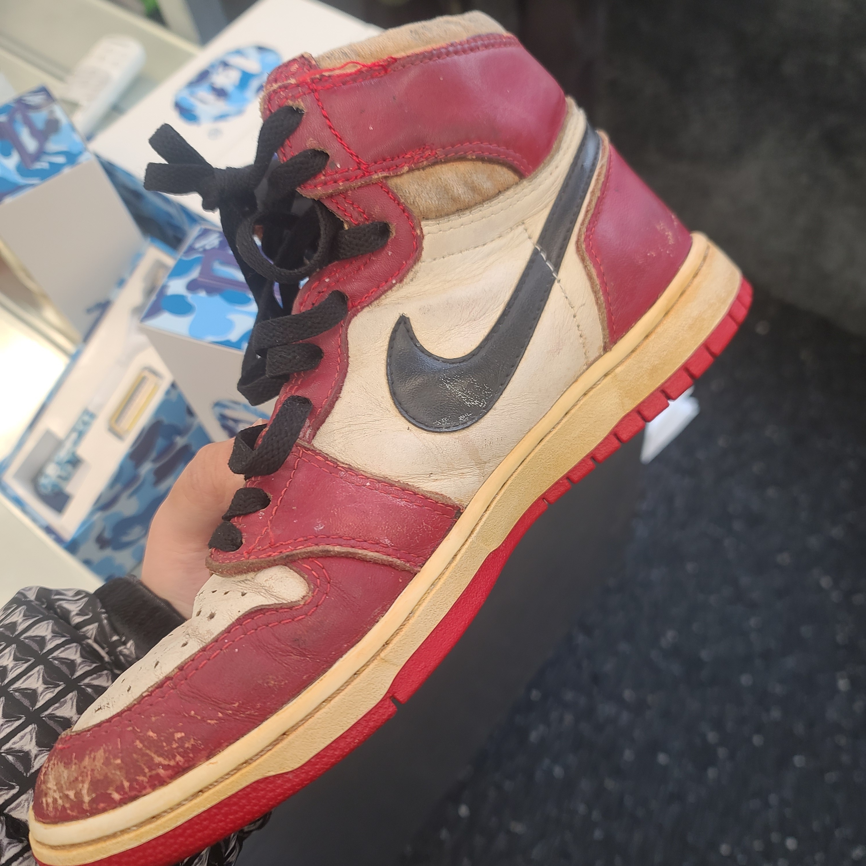 Jordan 1 OG Chicago 1985 착용 스타일