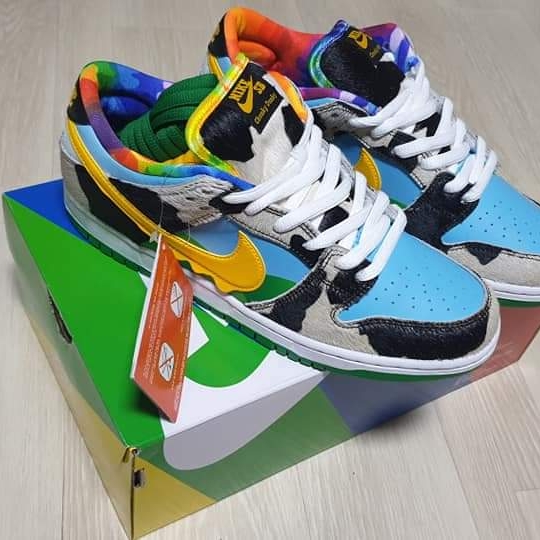 Nike x Ben & Jerry's SB Dunk Low Chunky Dunky 착용 스타일 - 1