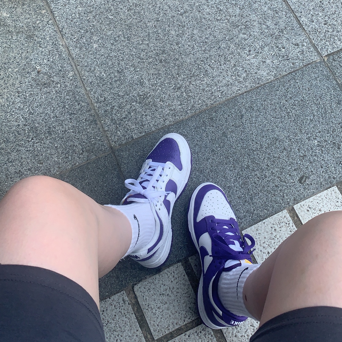 (W) Nike Dunk Low SE Flip 착용 스타일