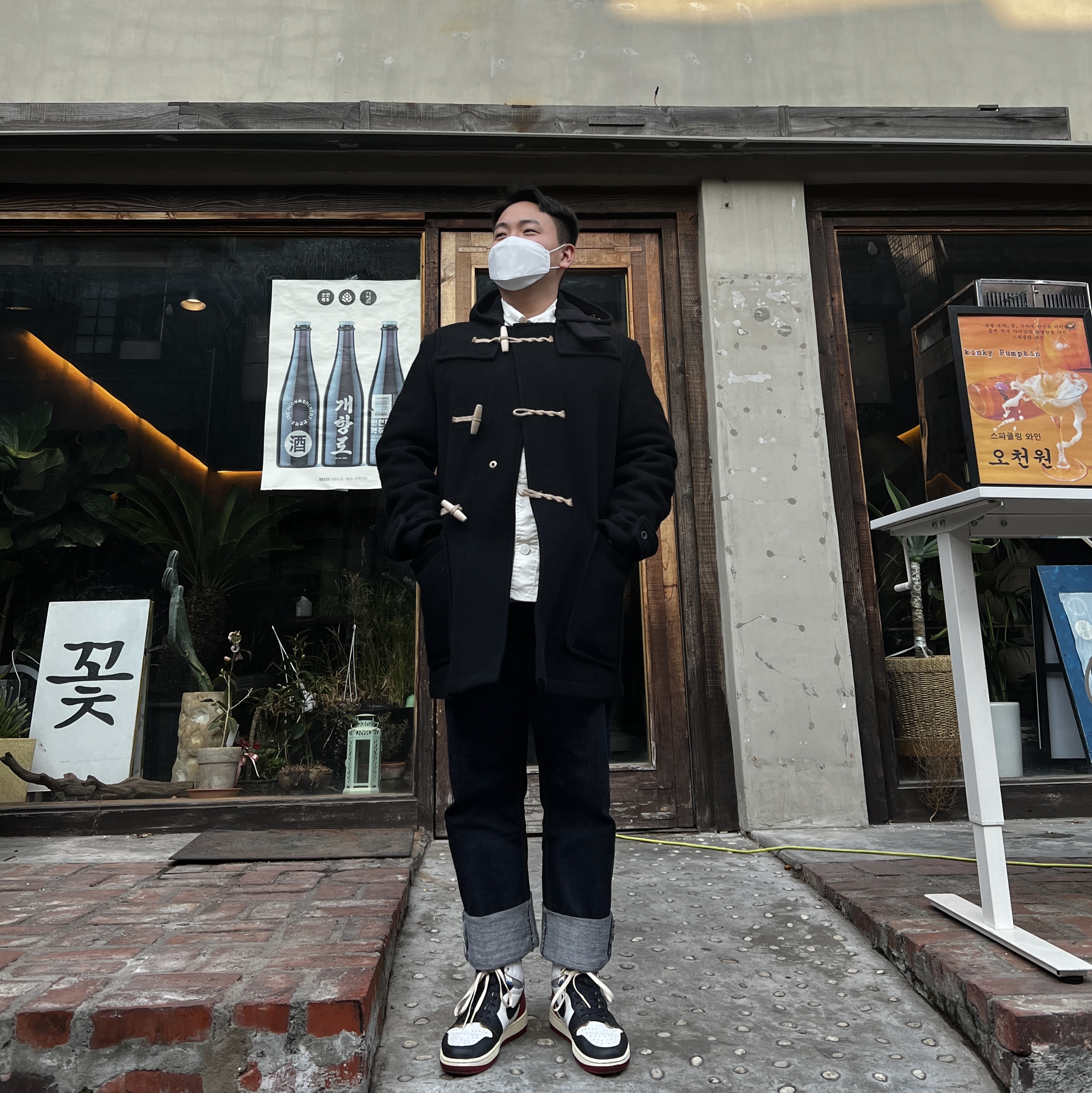 Jordan 1 x Union Retro High Black Toe 착용 스타일