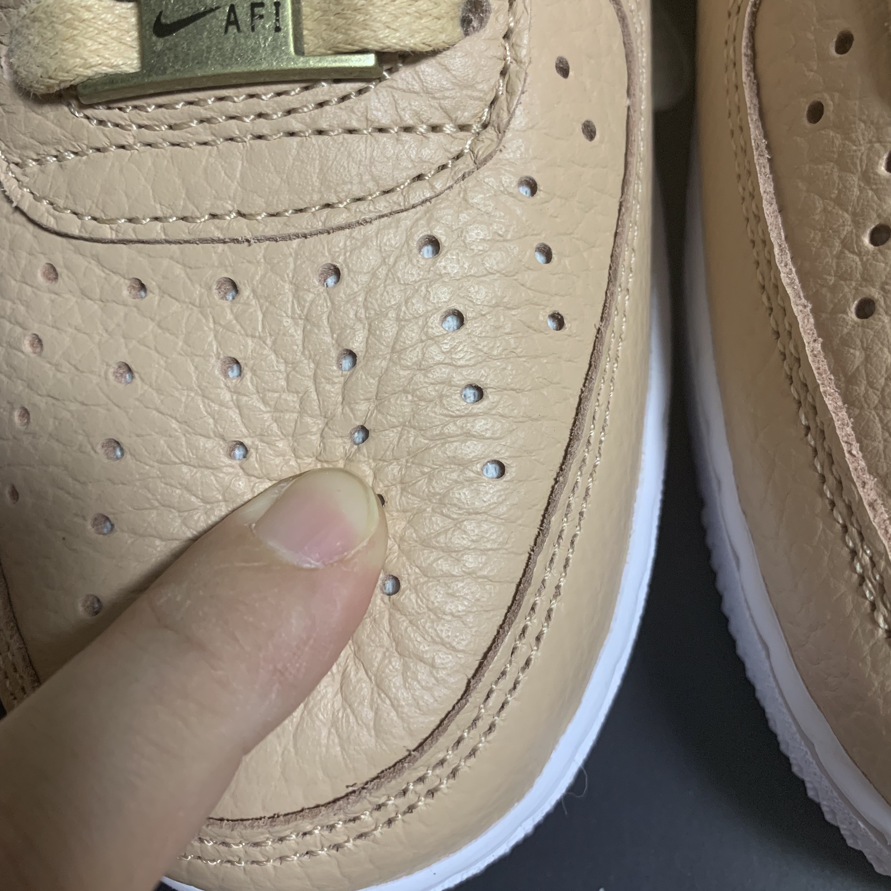 Nike Air Force 1 '07 Craft Vachetta Tan 착용 스타일 - 2