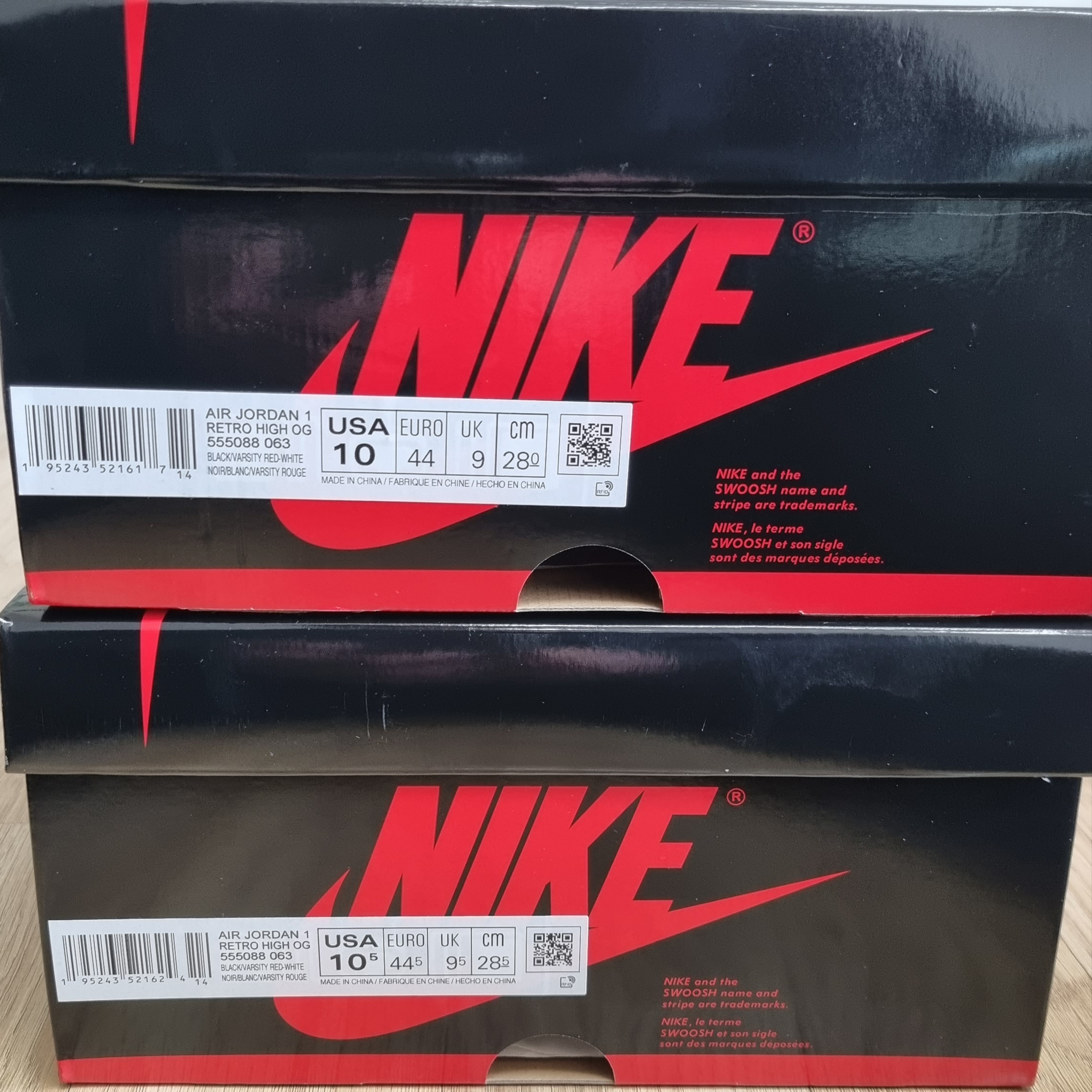 Jordan 1 Retro High OG Patent Bred 착용 스타일 - 1