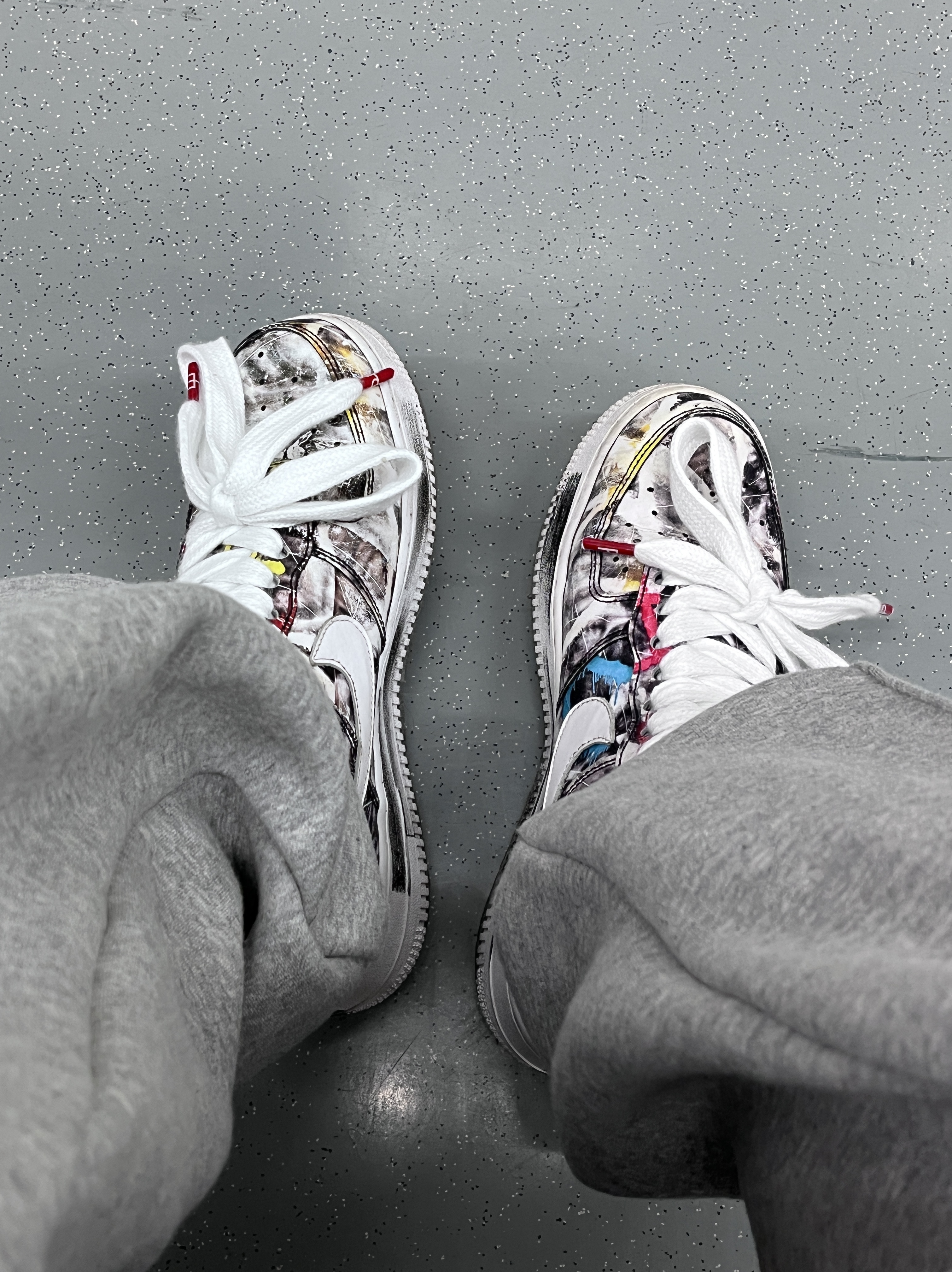Nike x Peaceminusone Air Force 1 Low Para-Noise 착용 스타일 - 1