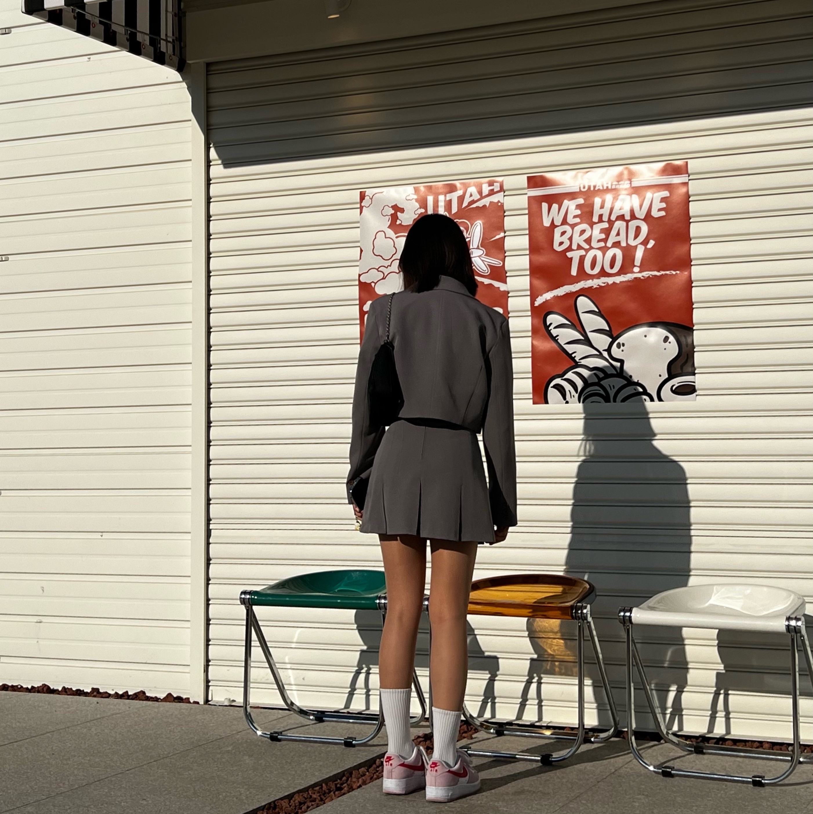 Nike Air Force 1 '07 QS Valentine's Day 착용 스타일 - 1