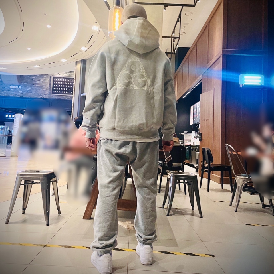 Nike ACG Therma-Fit Fleece Full Zip Hoodie Airora Grey Heather - Asia, Nike Air Force 1 '07 Low White 착용 스타일 - 1