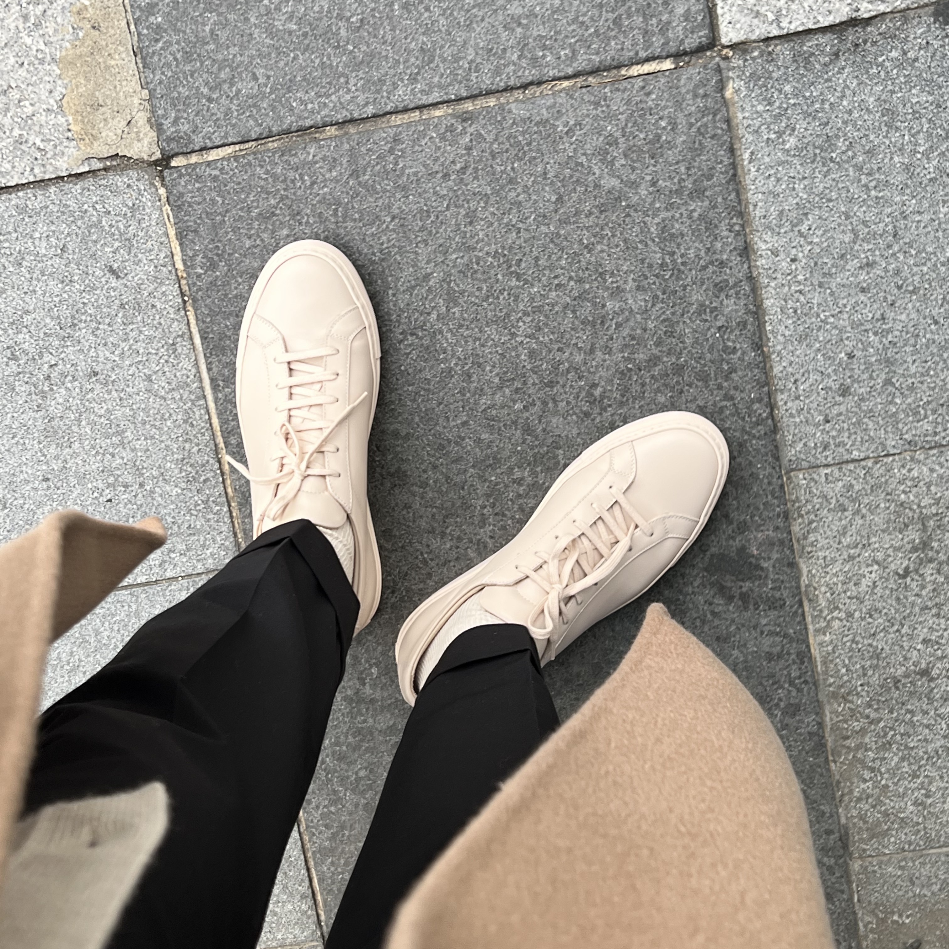 Common Projects Original Achilles Low Carta 착용 스타일 - 3