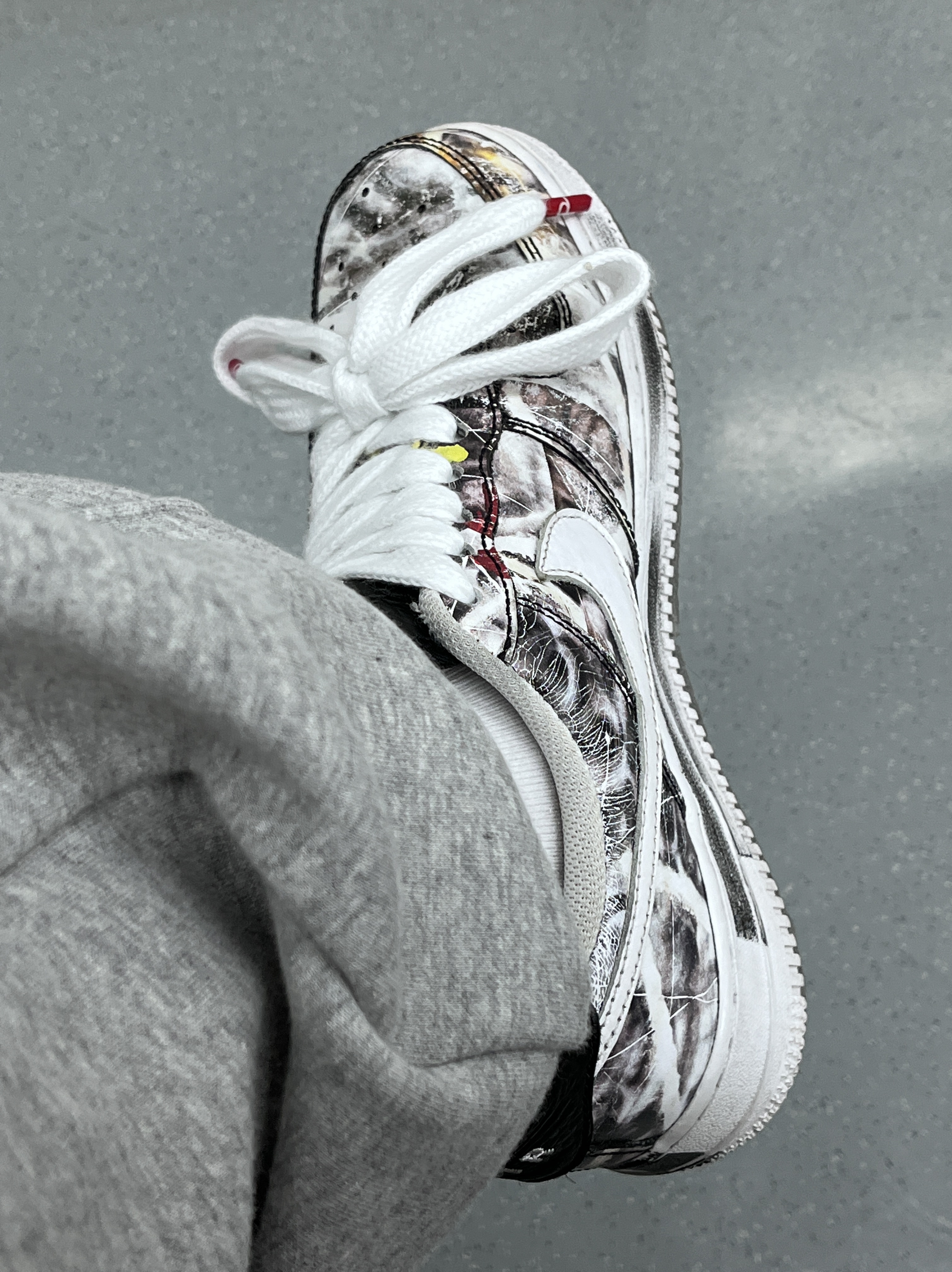 Nike x Peaceminusone Air Force 1 Low Para-Noise 착용 스타일 - 2