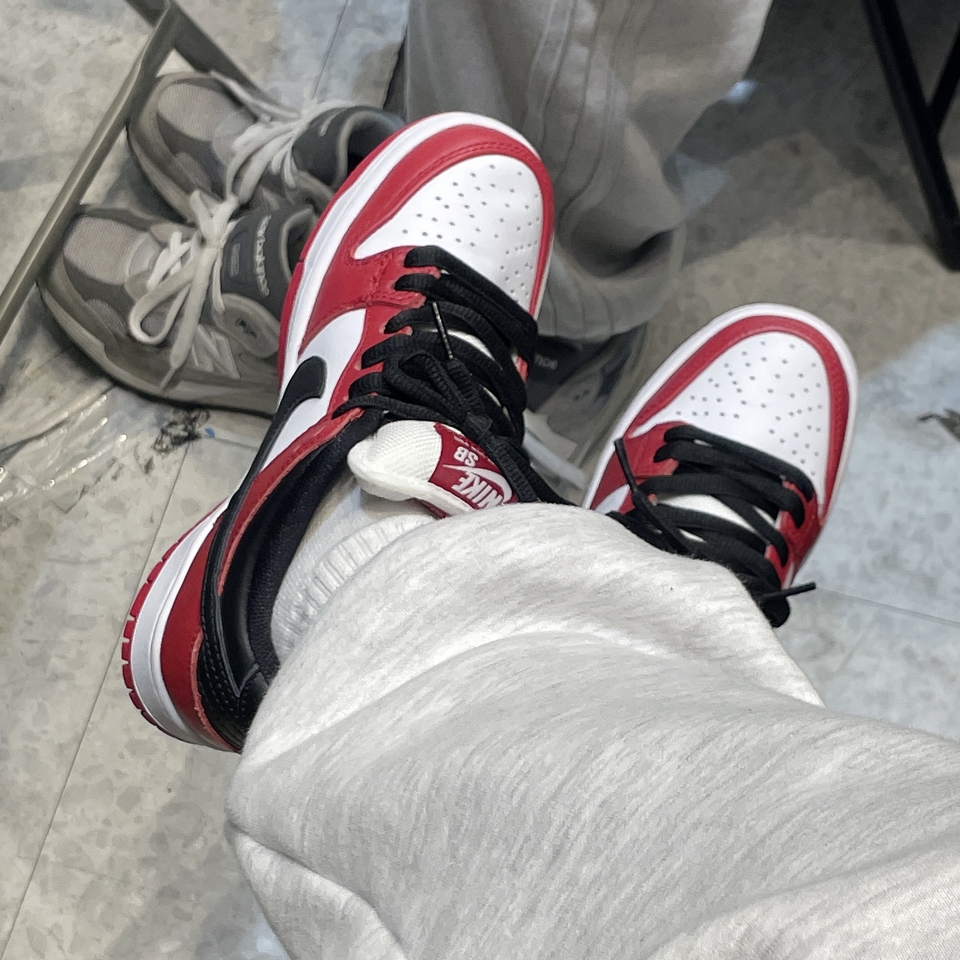 Nike SB Dunk Low Pro Chicago 착용 스타일