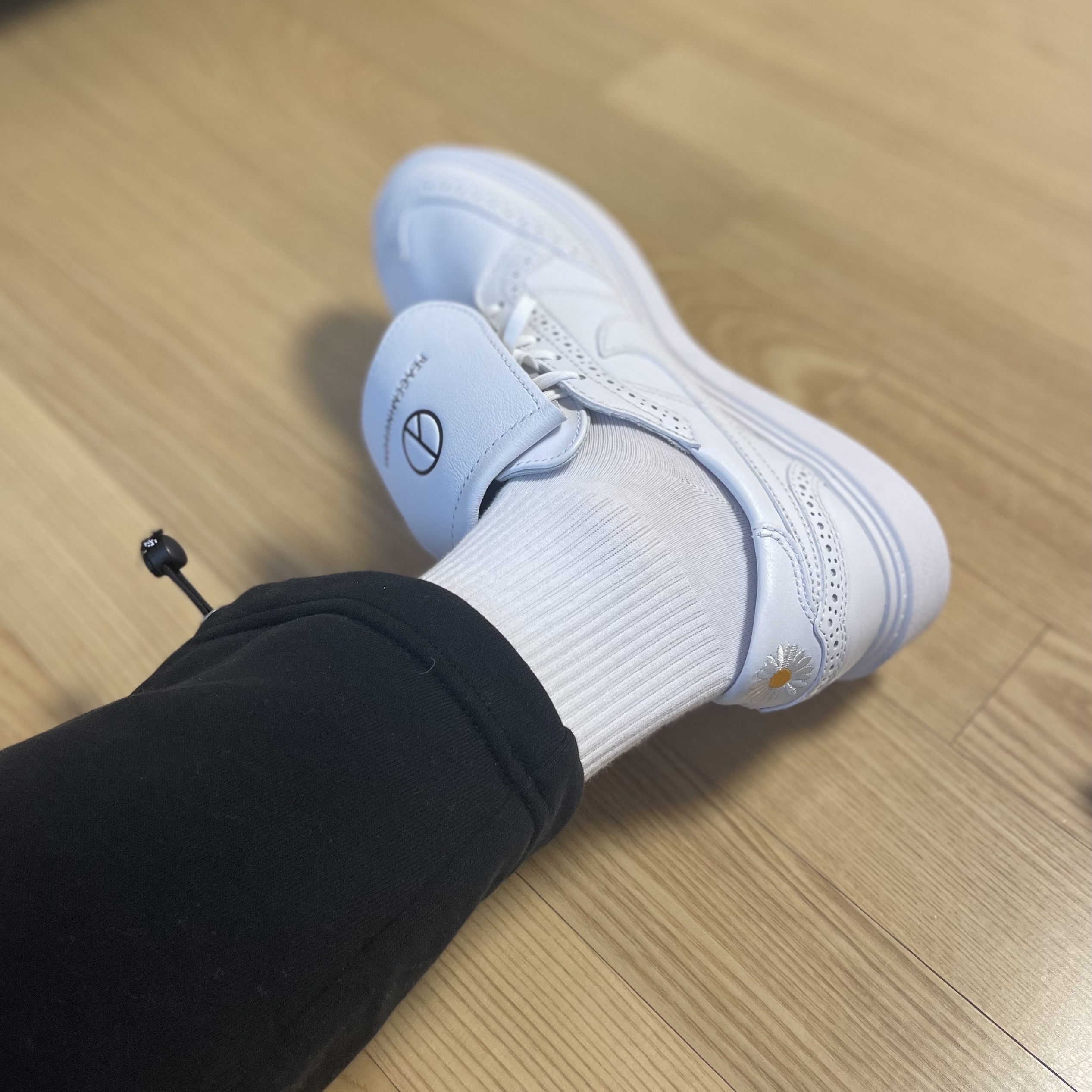 Nike x Peaceminusone Kwondo1 White 착용 스타일