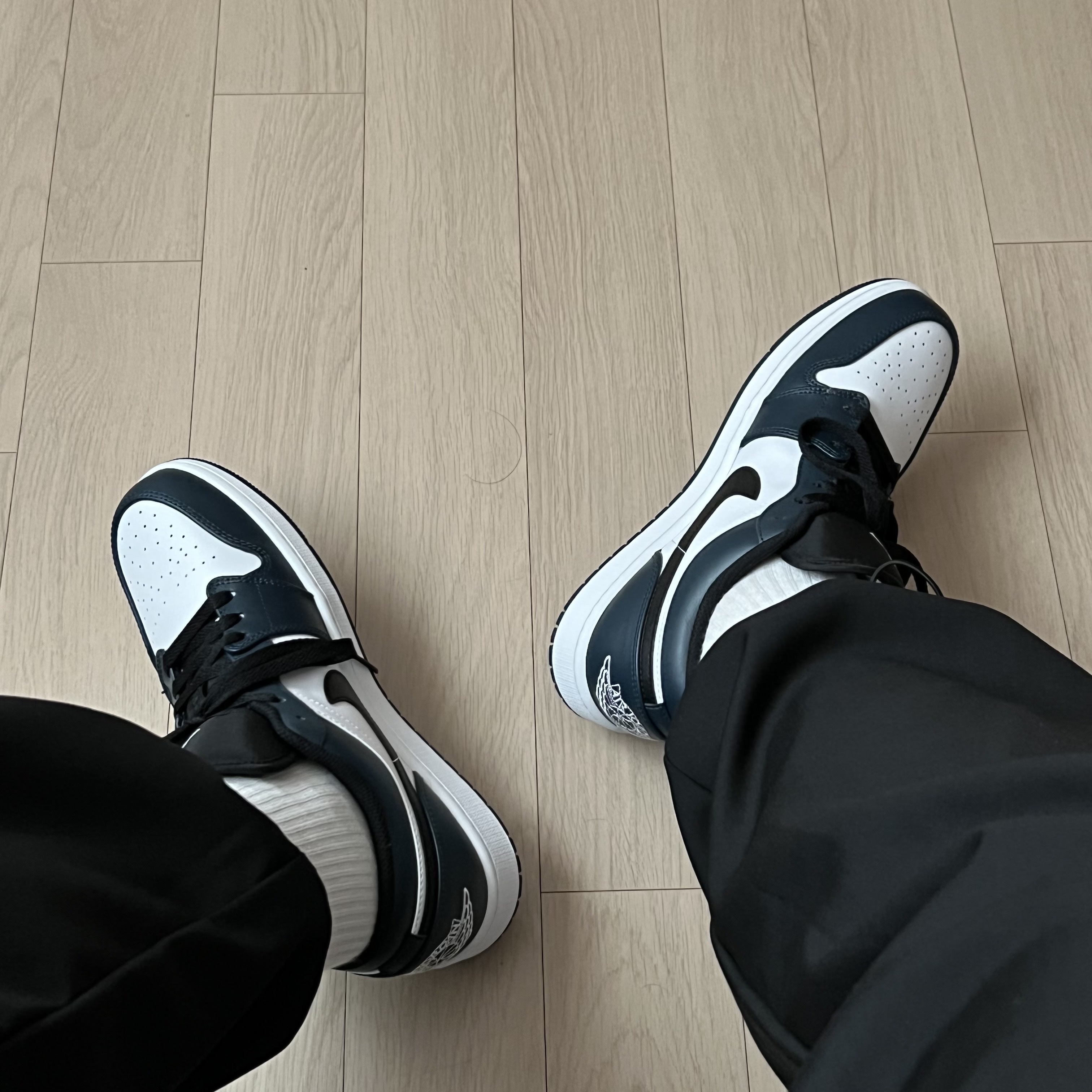 Jordan 1 Low Dark Teal 착용 스타일 - 1