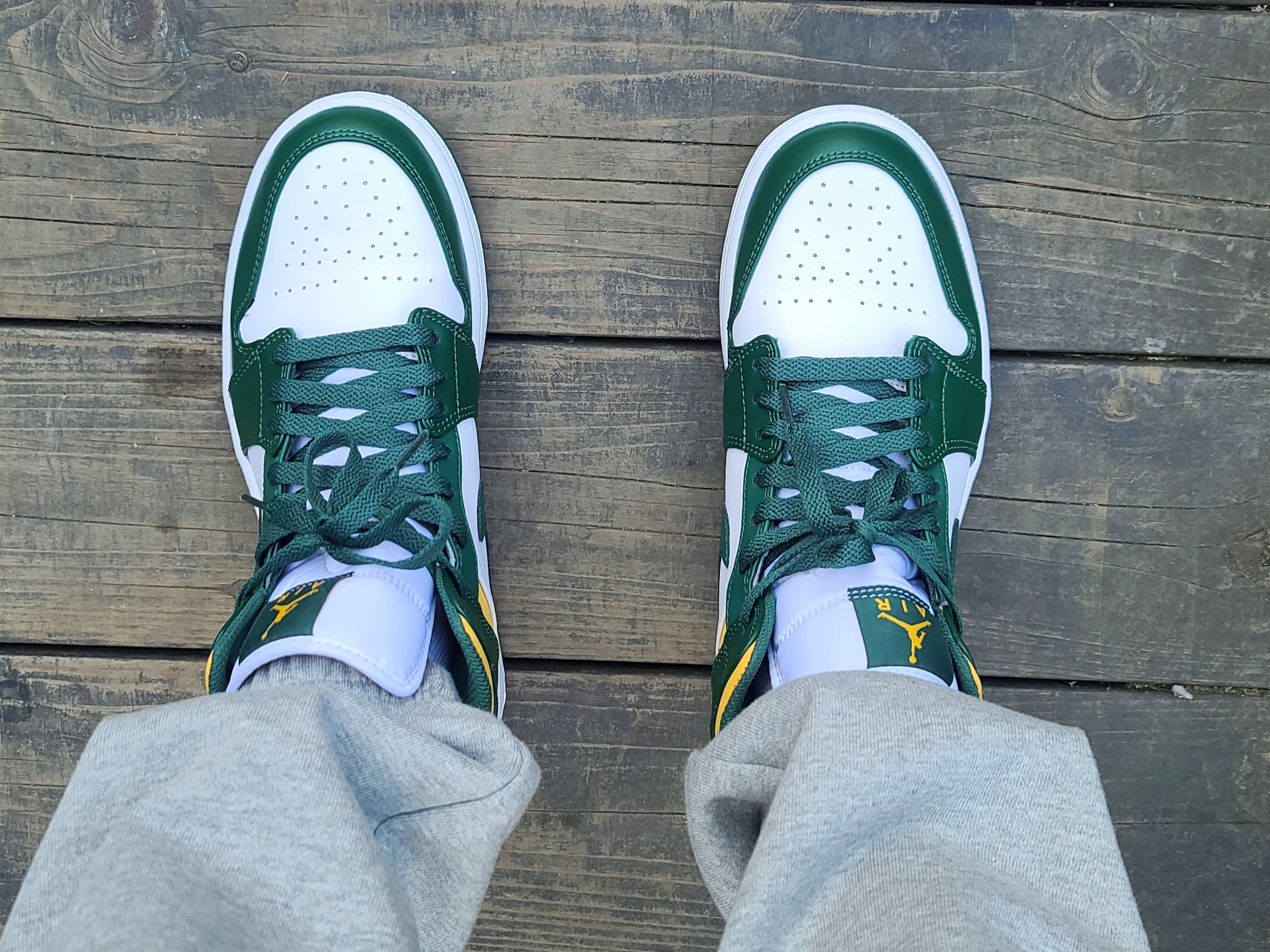 Jordan 1 Mid Sonics 2021 착용 스타일 - 2