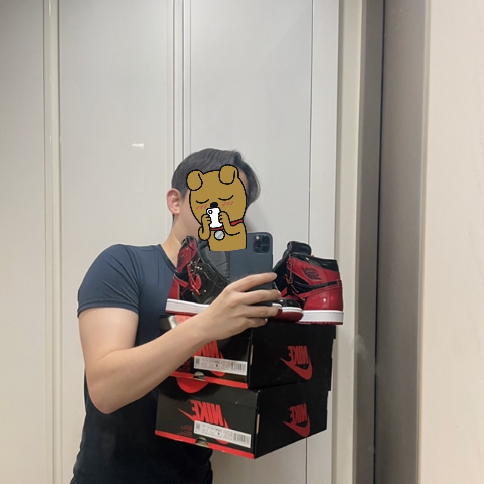 Jordan 1 Retro High OG Patent Bred 착용 스타일