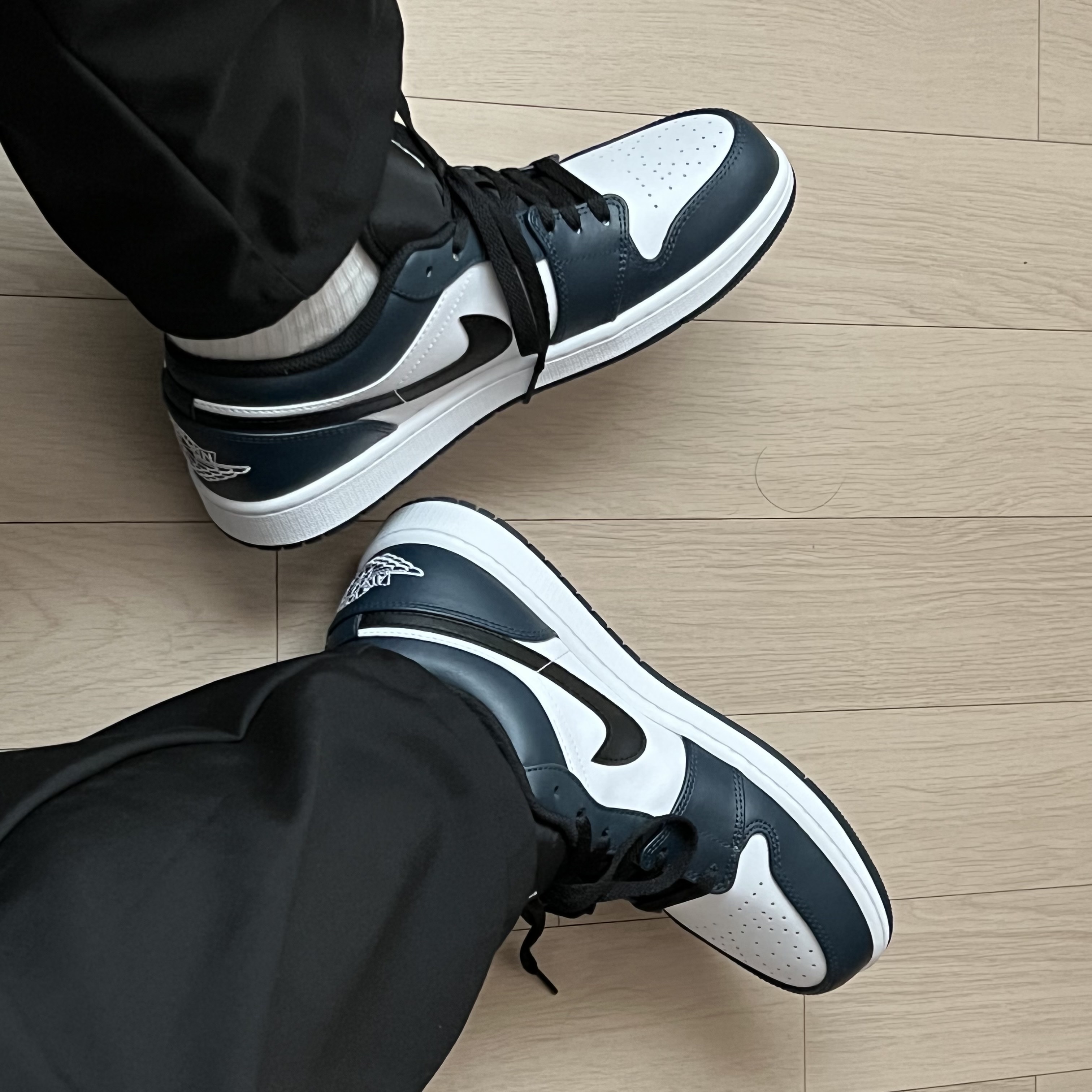 Jordan 1 Low Dark Teal 착용 스타일 - 2