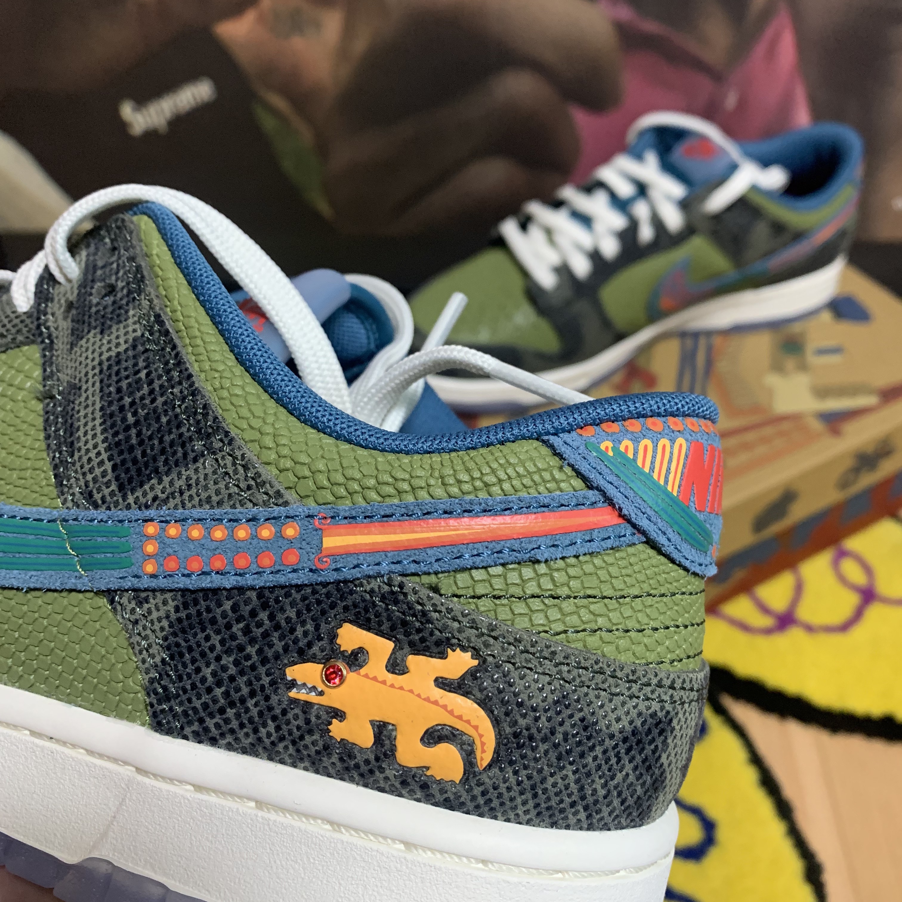 Nike Dunk Low Premium Siempre Familia 착용 스타일 - 2
