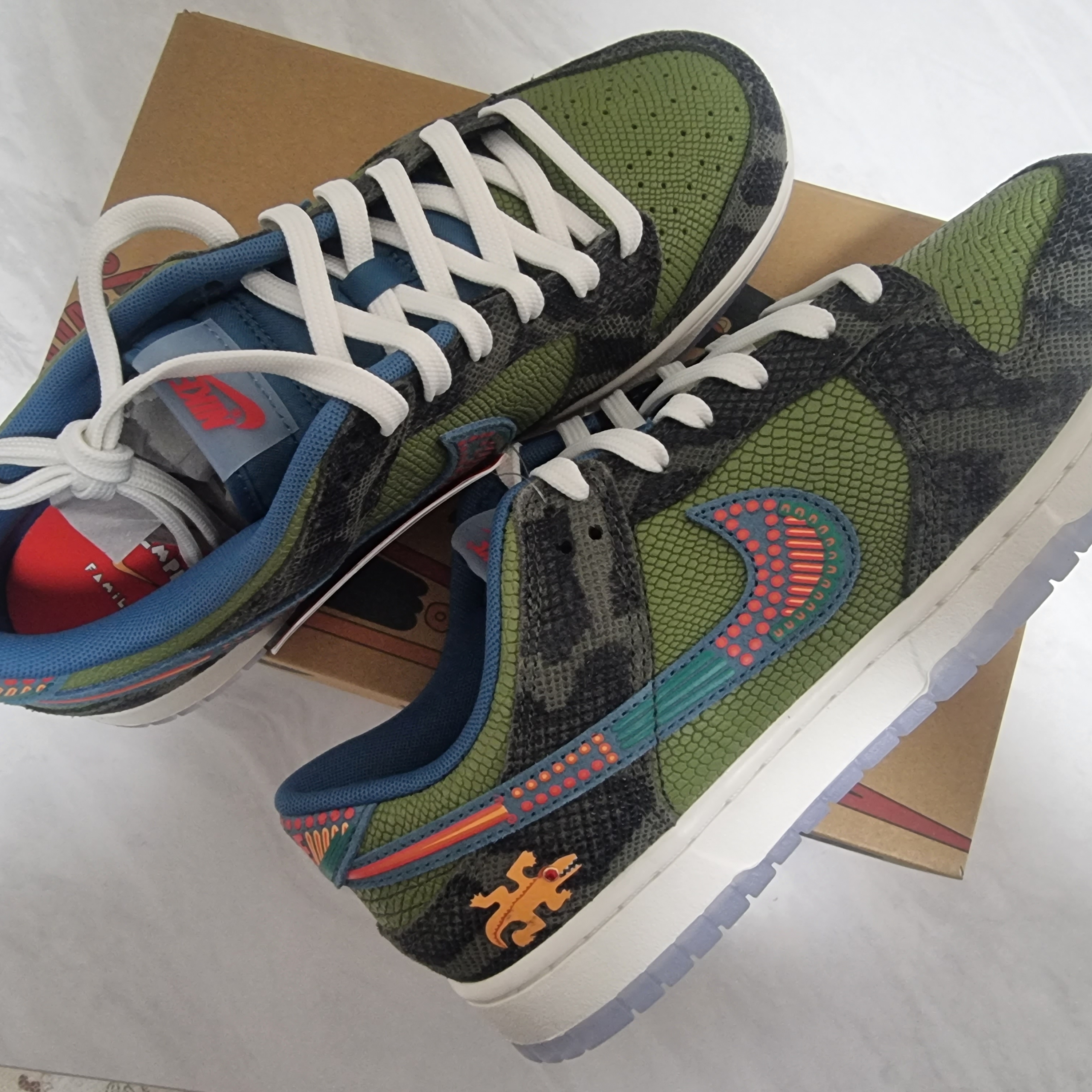 Nike Dunk Low Premium Siempre Familia 착용 스타일 - 1