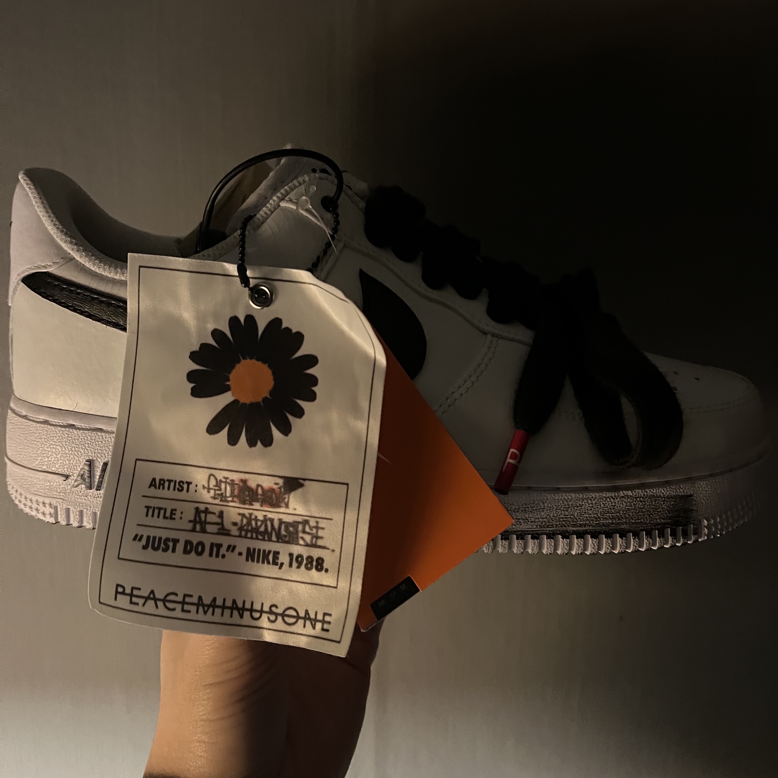 Nike x Peaceminusone Air Force 1 Low Para-Noise 2.0 착용 스타일
