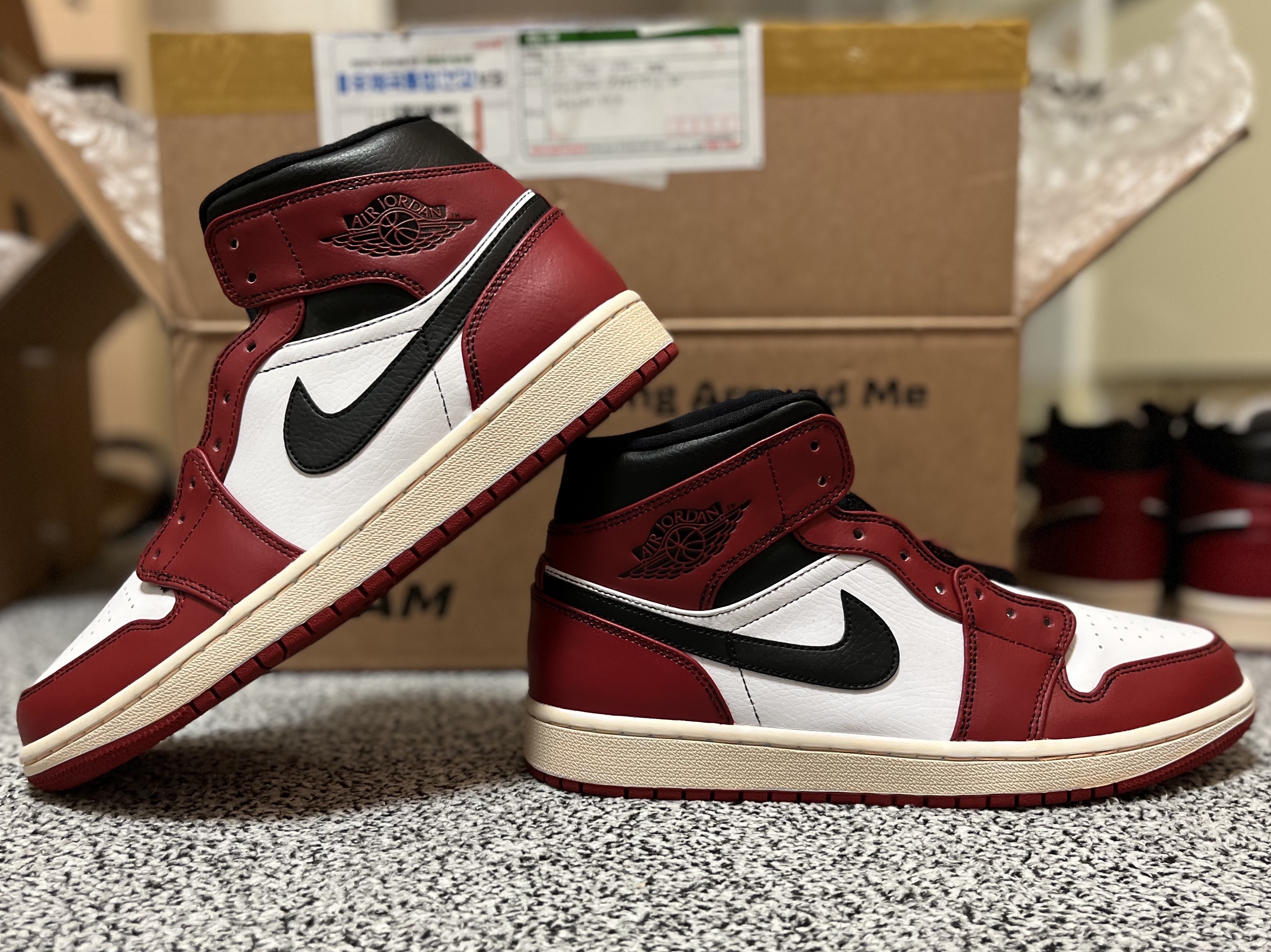 Jordan 1 Mid Chicago 2020 착용 스타일