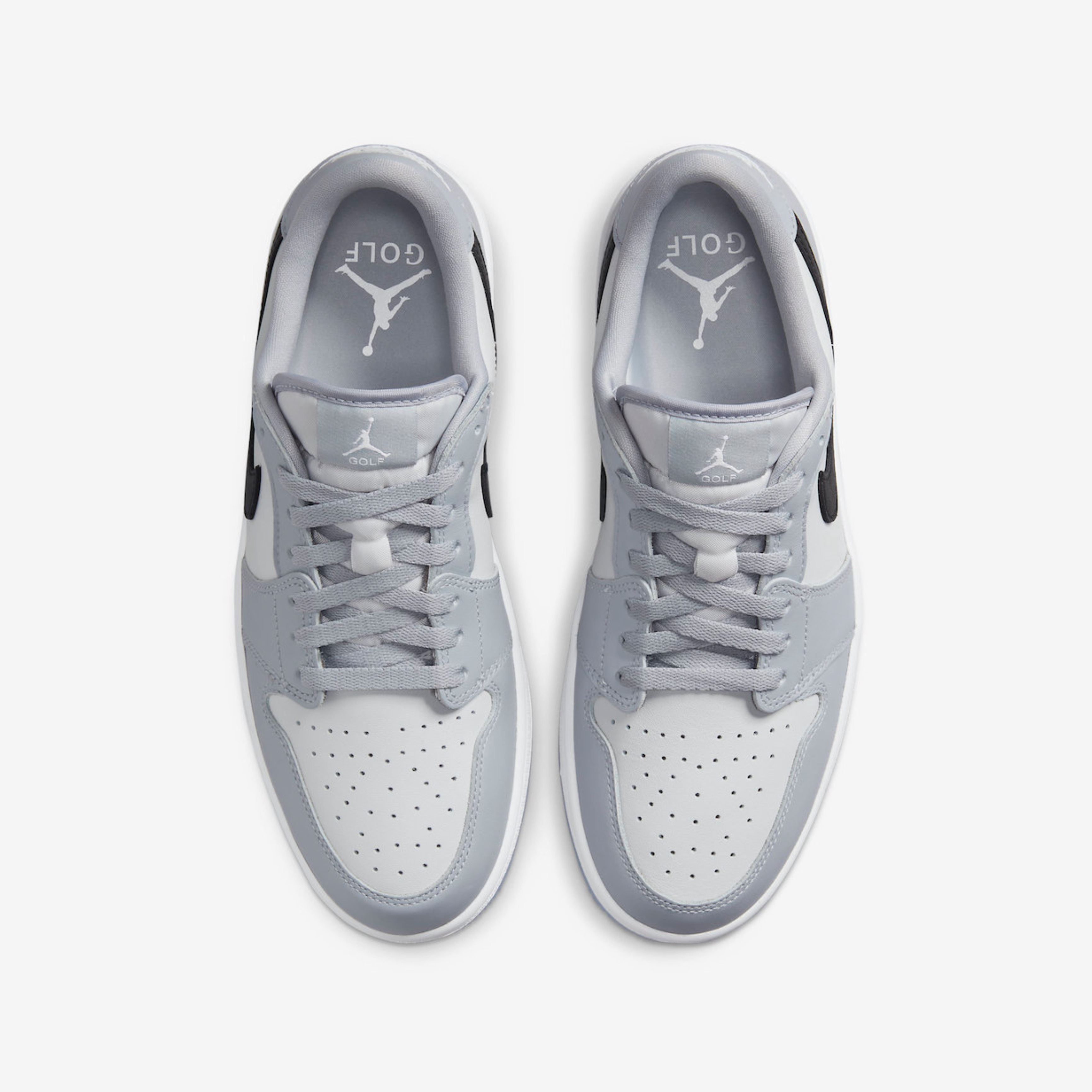 Jordan 1 Low Golf Wolf Grey 착용 스타일 - 4
