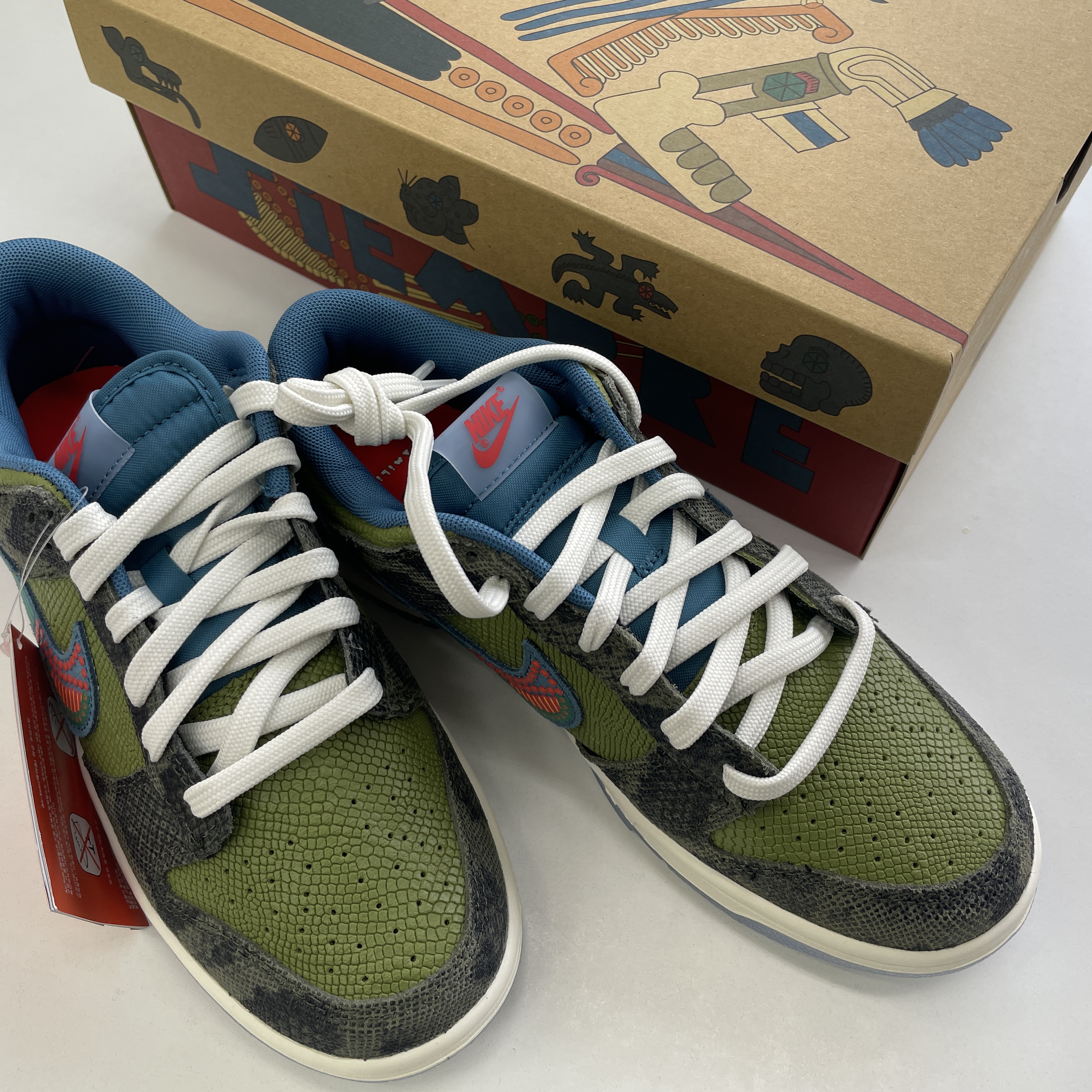 Nike Dunk Low Premium Siempre Familia 착용 스타일 - 5