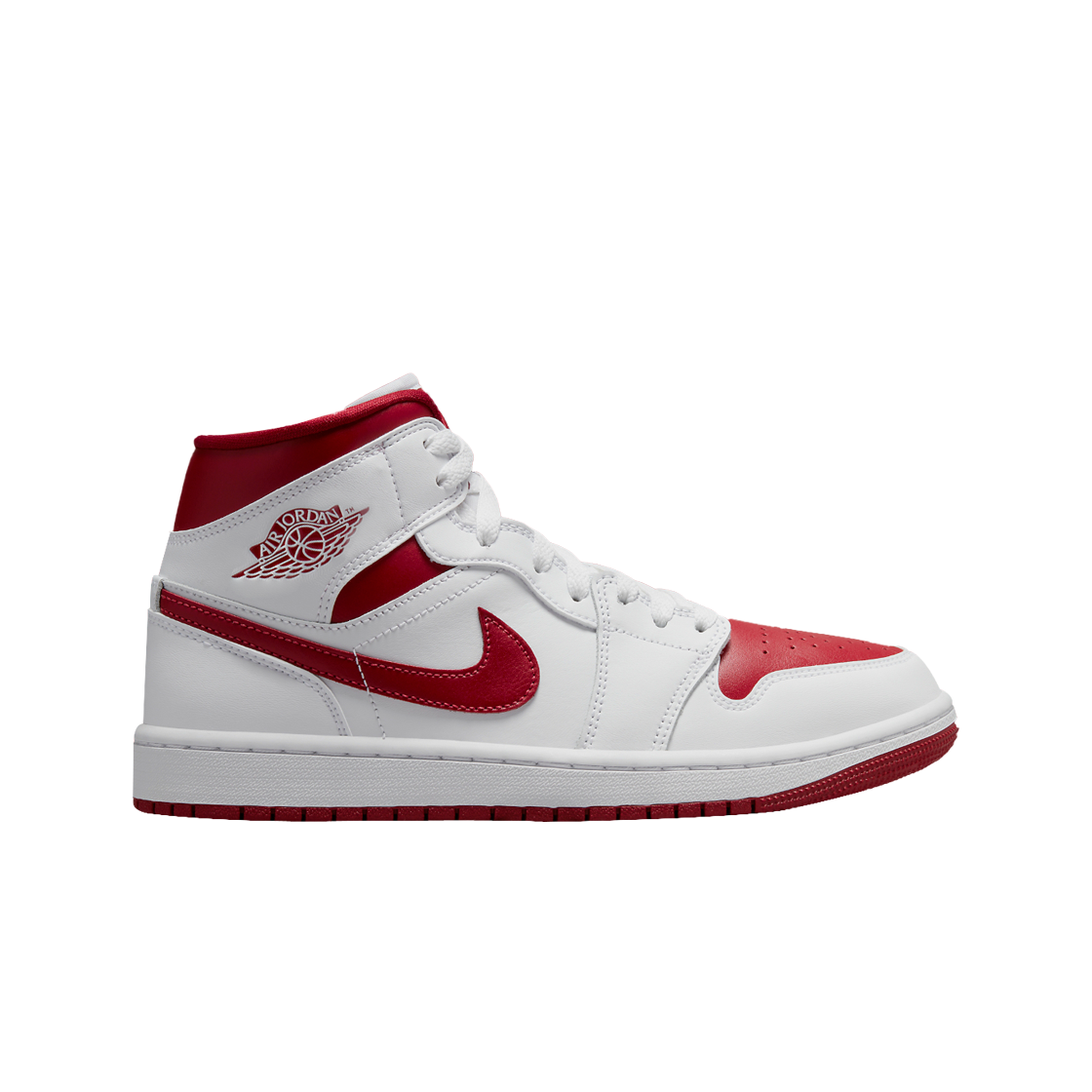 (W) 조던 1 미드 챔피언쉽 레드((W) Jordan 1 Mid Championship Red)