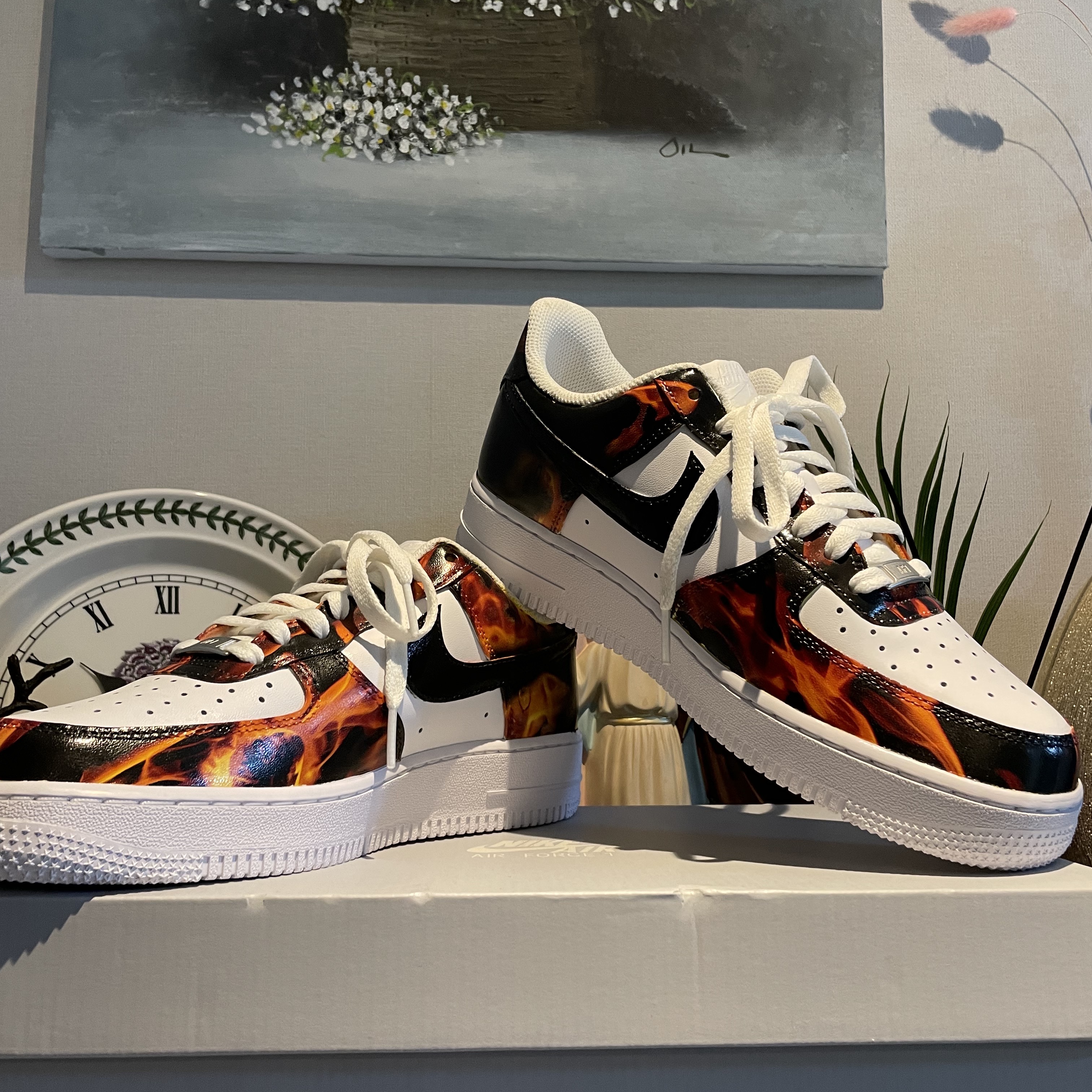 Nike Air Force 1 '07 Low White 착용 스타일