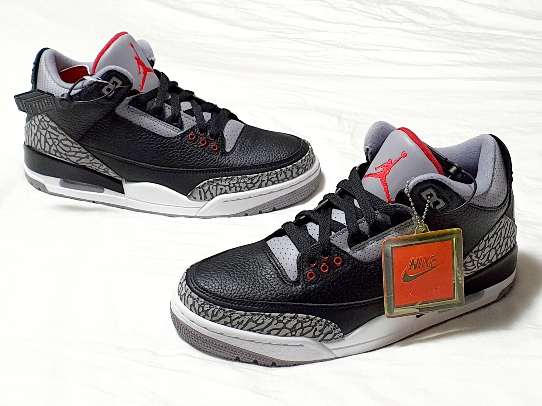 Jordan 3 Retro OG Black Cement 2018 착용 스타일 - 2