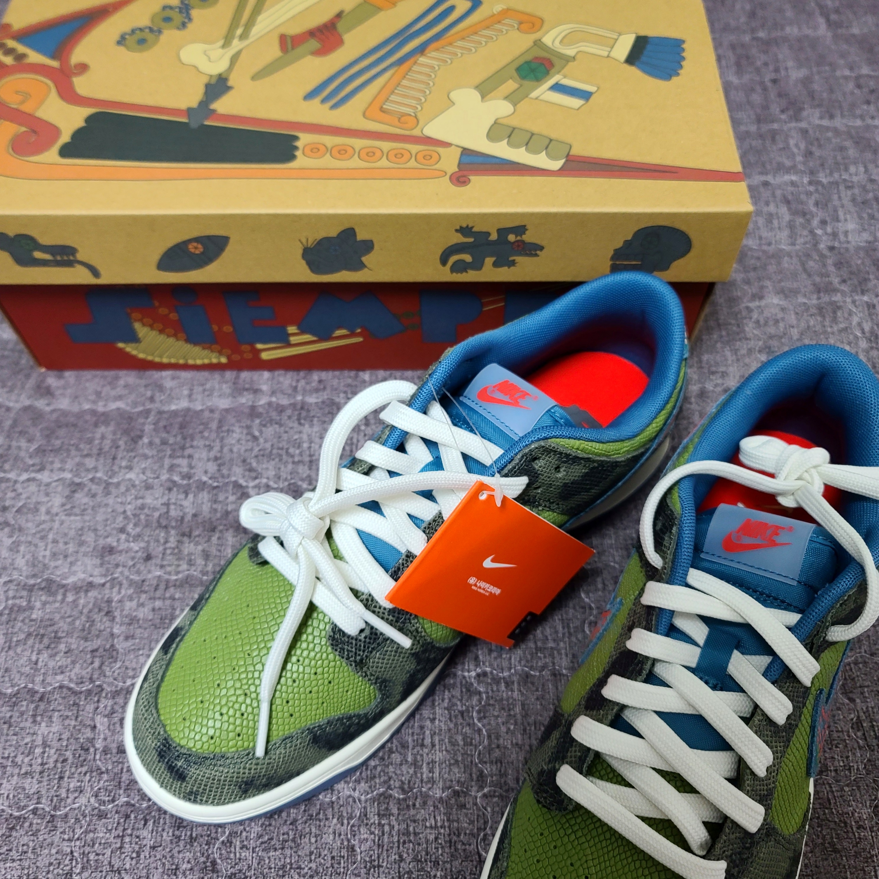 Nike Dunk Low Premium Siempre Familia 착용 스타일 - 1