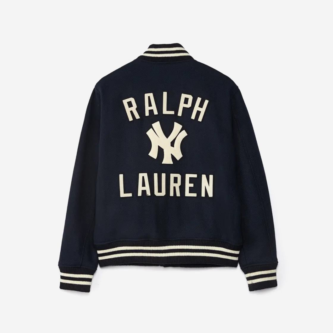 폴로 랄프 로렌 x MLB 뉴욕 양키스 울 바시티 자켓 네이비 | Polo Ralph Lauren | KREAM